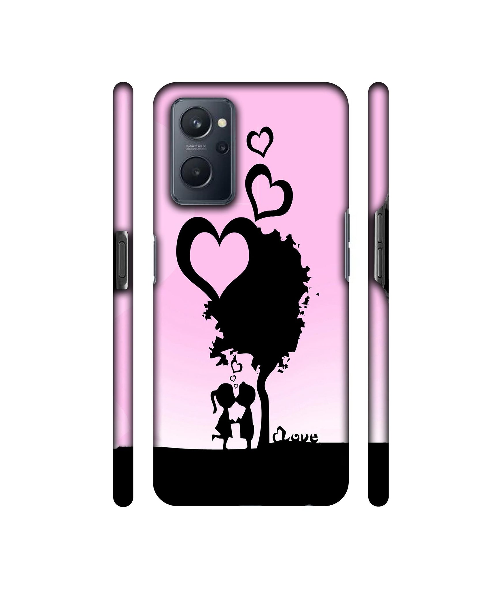 Sweet Love Designer Hard Back Cover for Realme 9i 4G