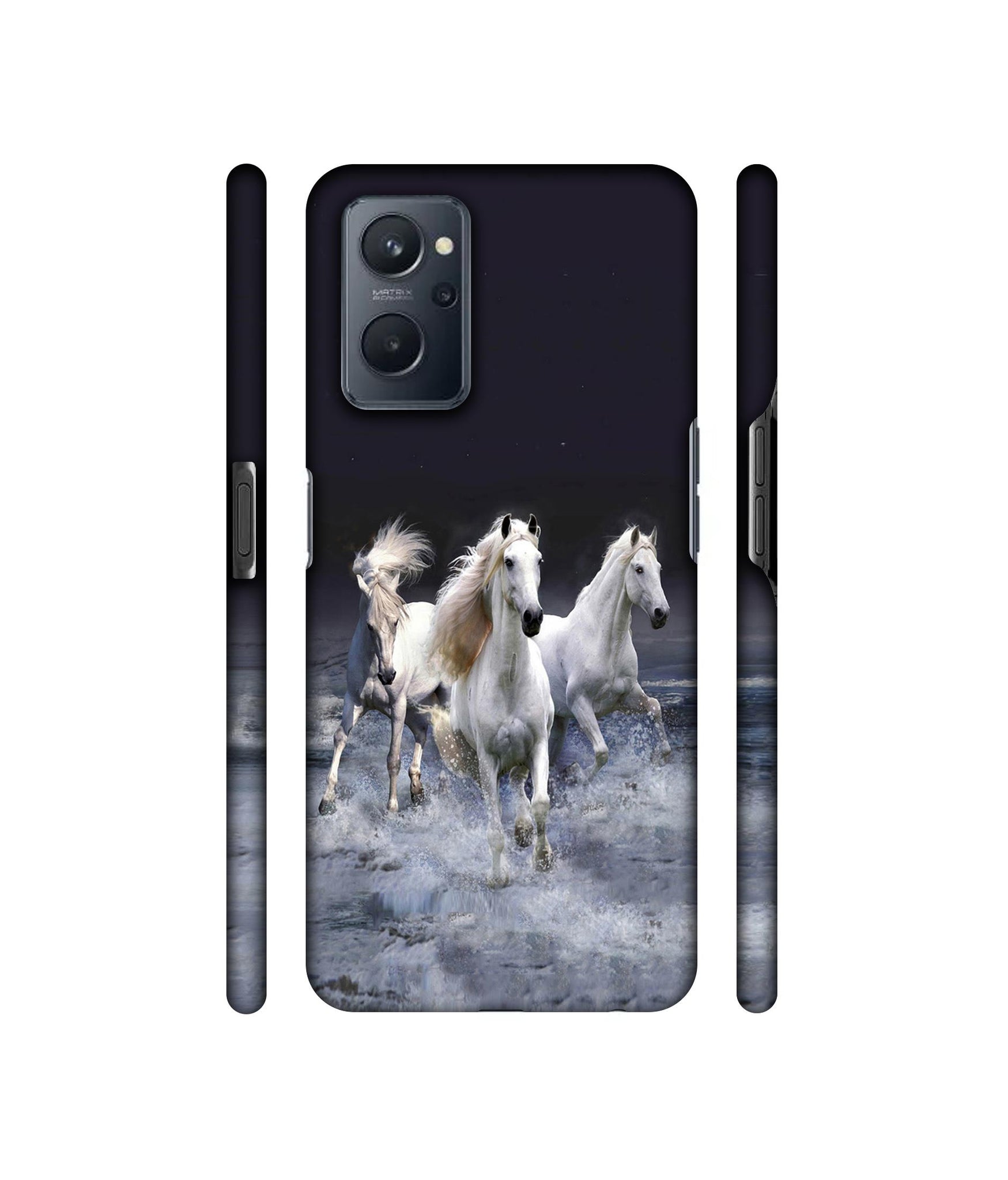 Mystic Horse Designer Hard Back Cover for Realme 9i 4G