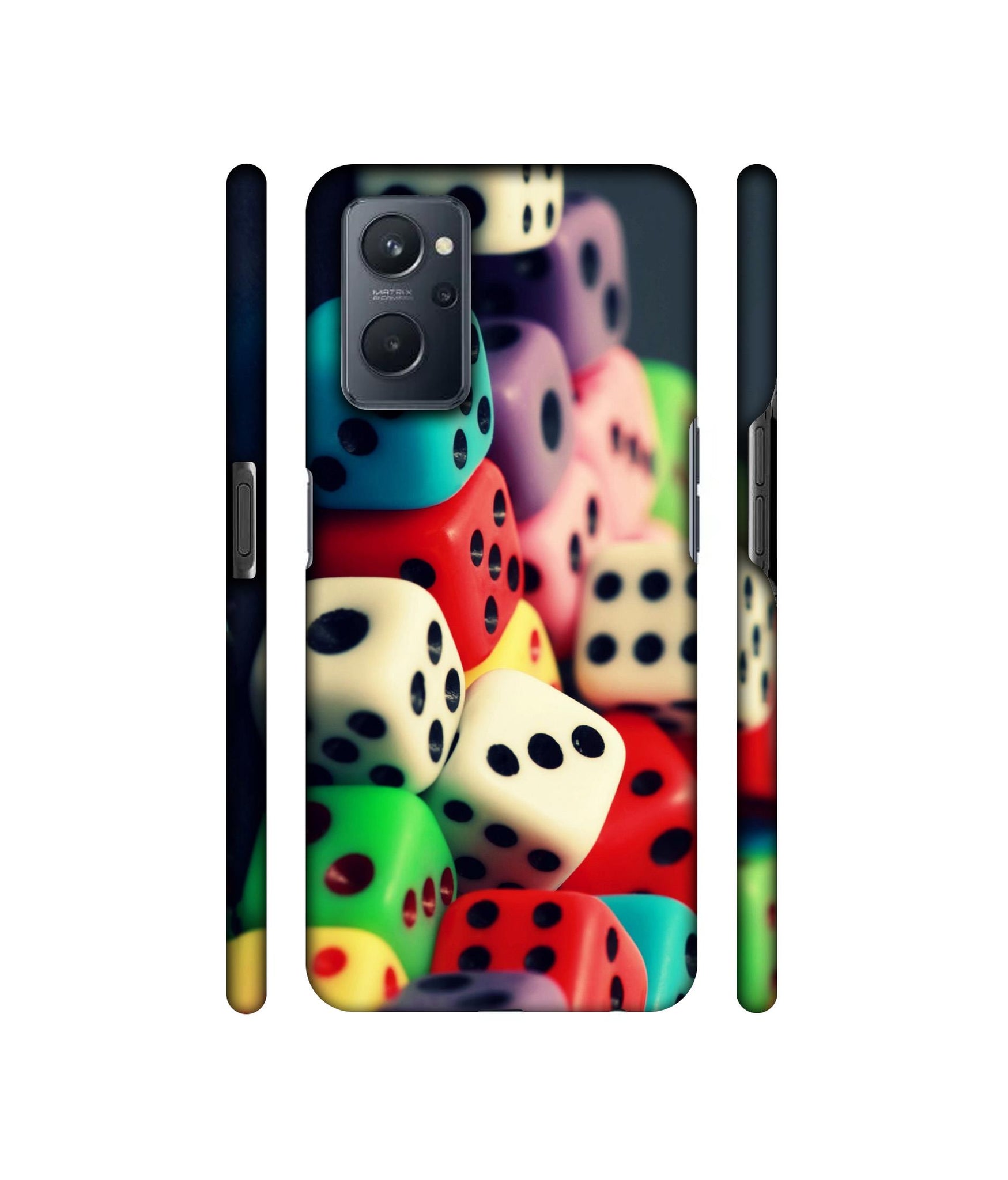 Dice Designer Hard Back Cover for Realme 9i 4G