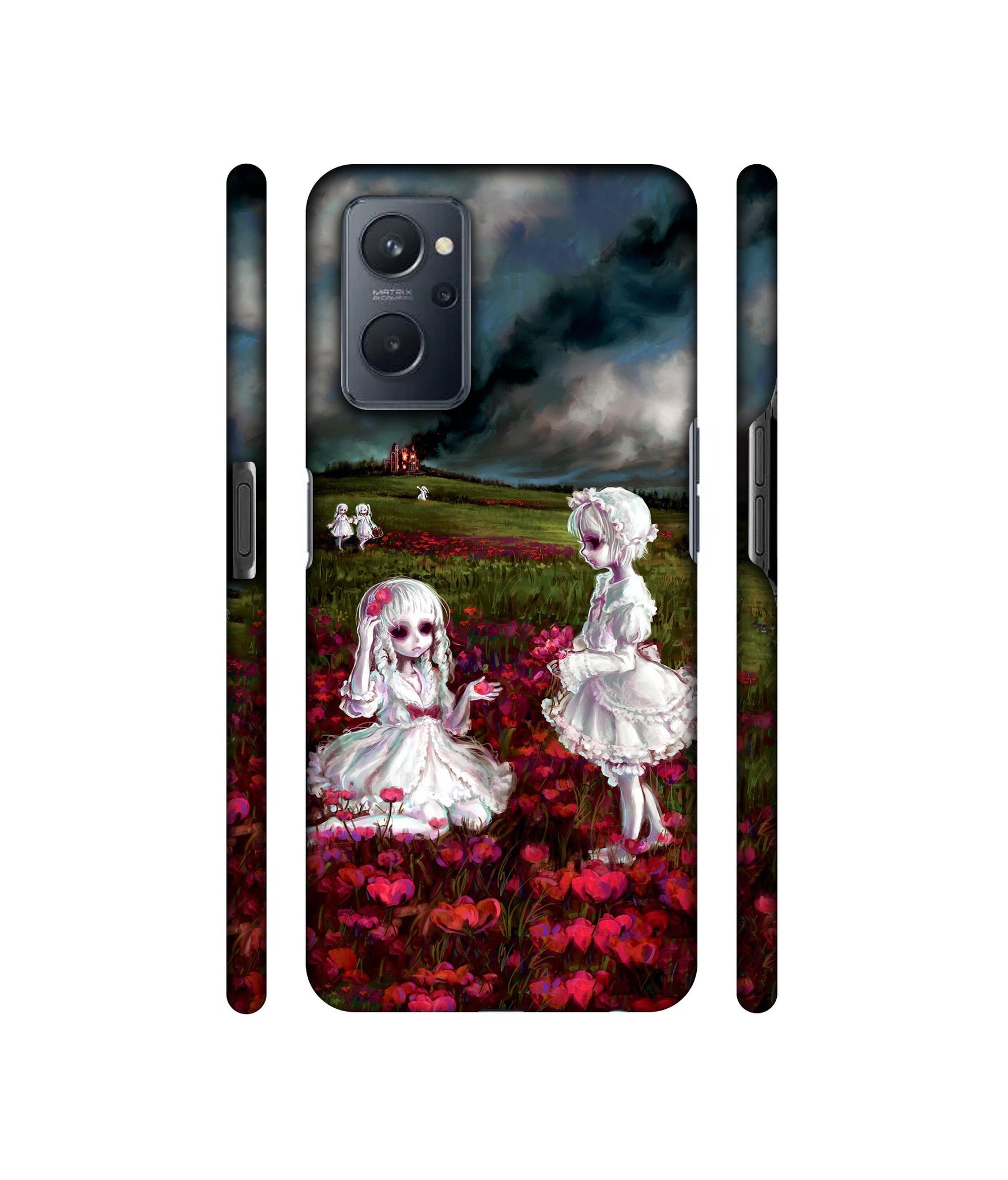 Vampires Girls Designer Hard Back Cover for Realme 9i 4G
