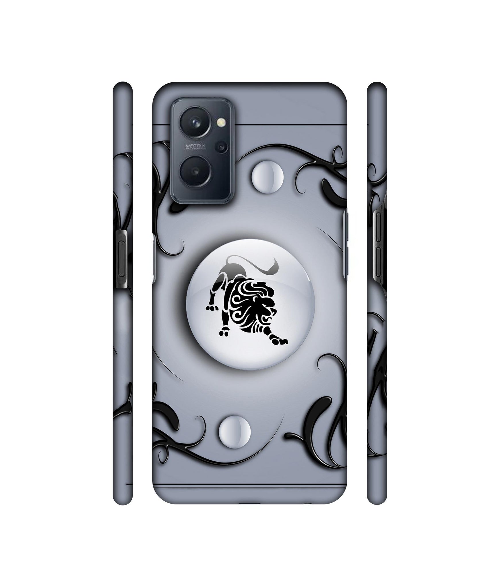 Leo Designer Hard Back Cover for Realme 9i 4G