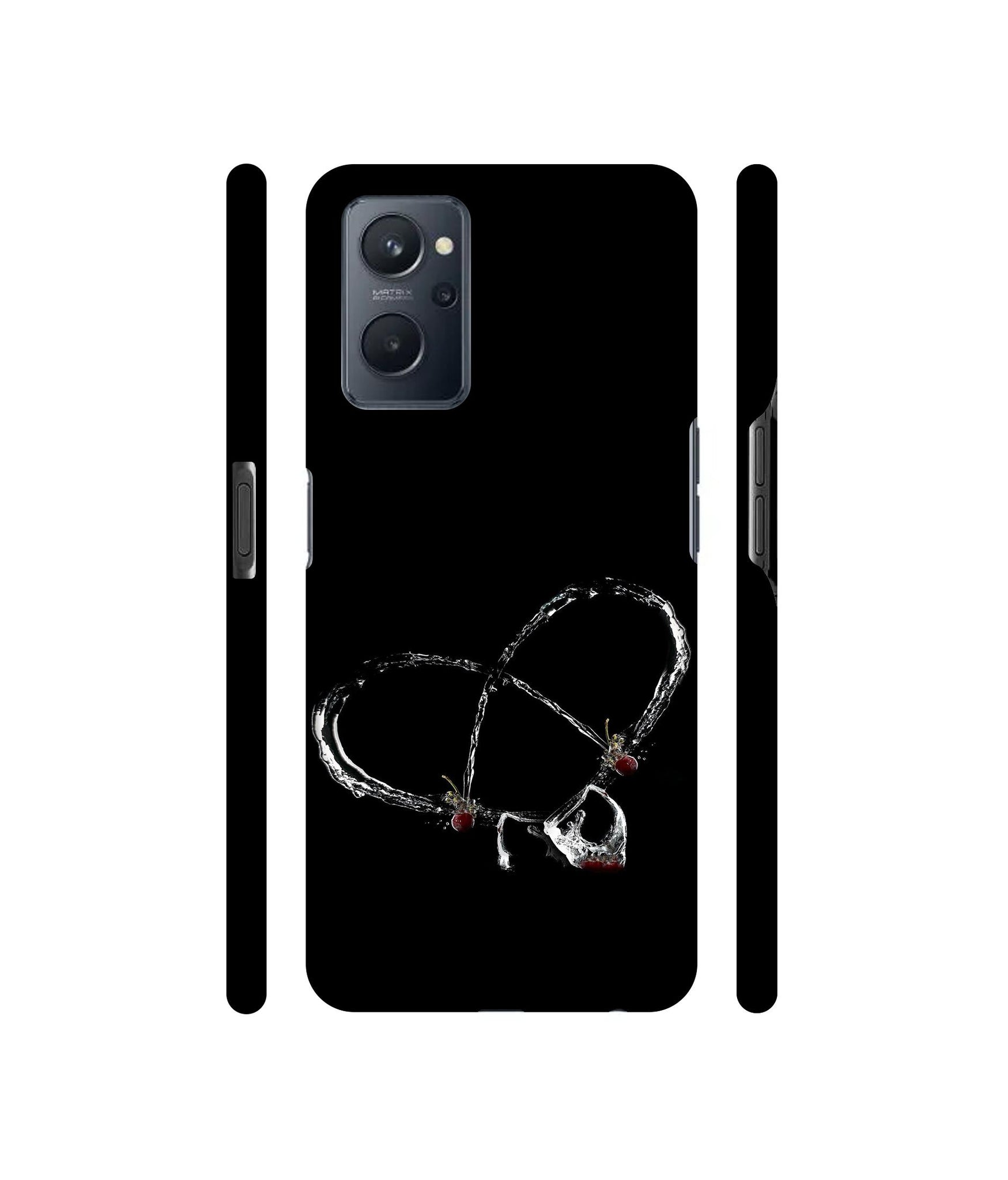 Heart Wine Designer Hard Back Cover for Realme 9i 4G