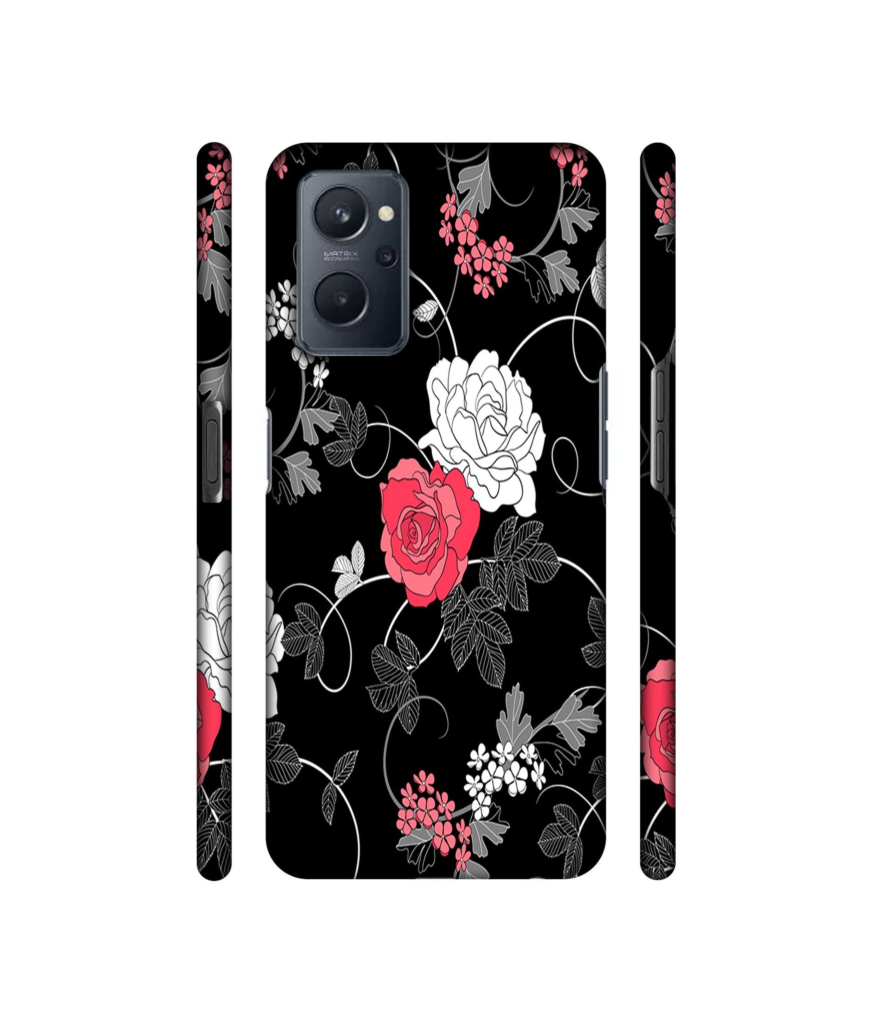 Roses Designer Hard Back Cover for Realme 9i 4G