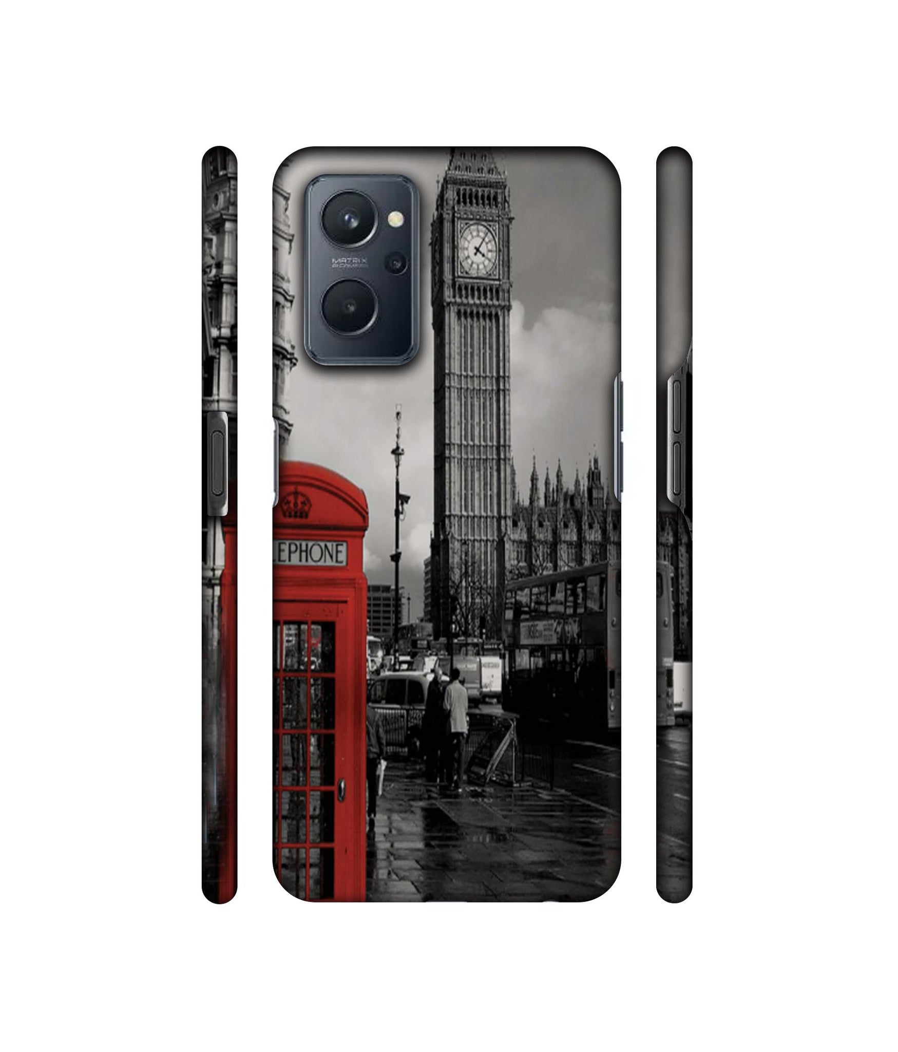 London Theme Designer Hard Back Cover for Realme 9i 4G