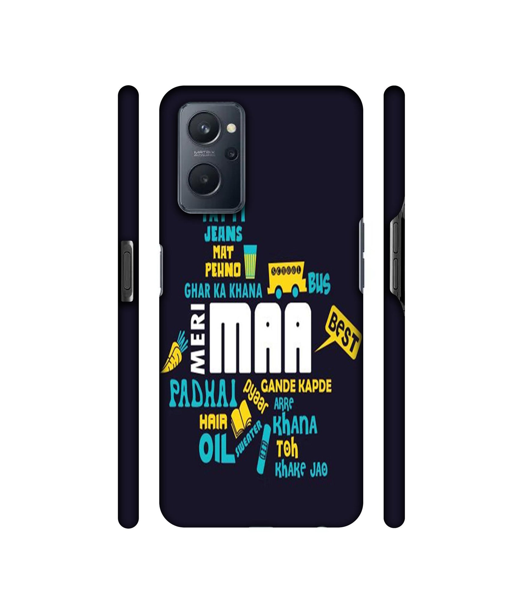 Maa Designer Hard Back Cover for Realme 9i 4G