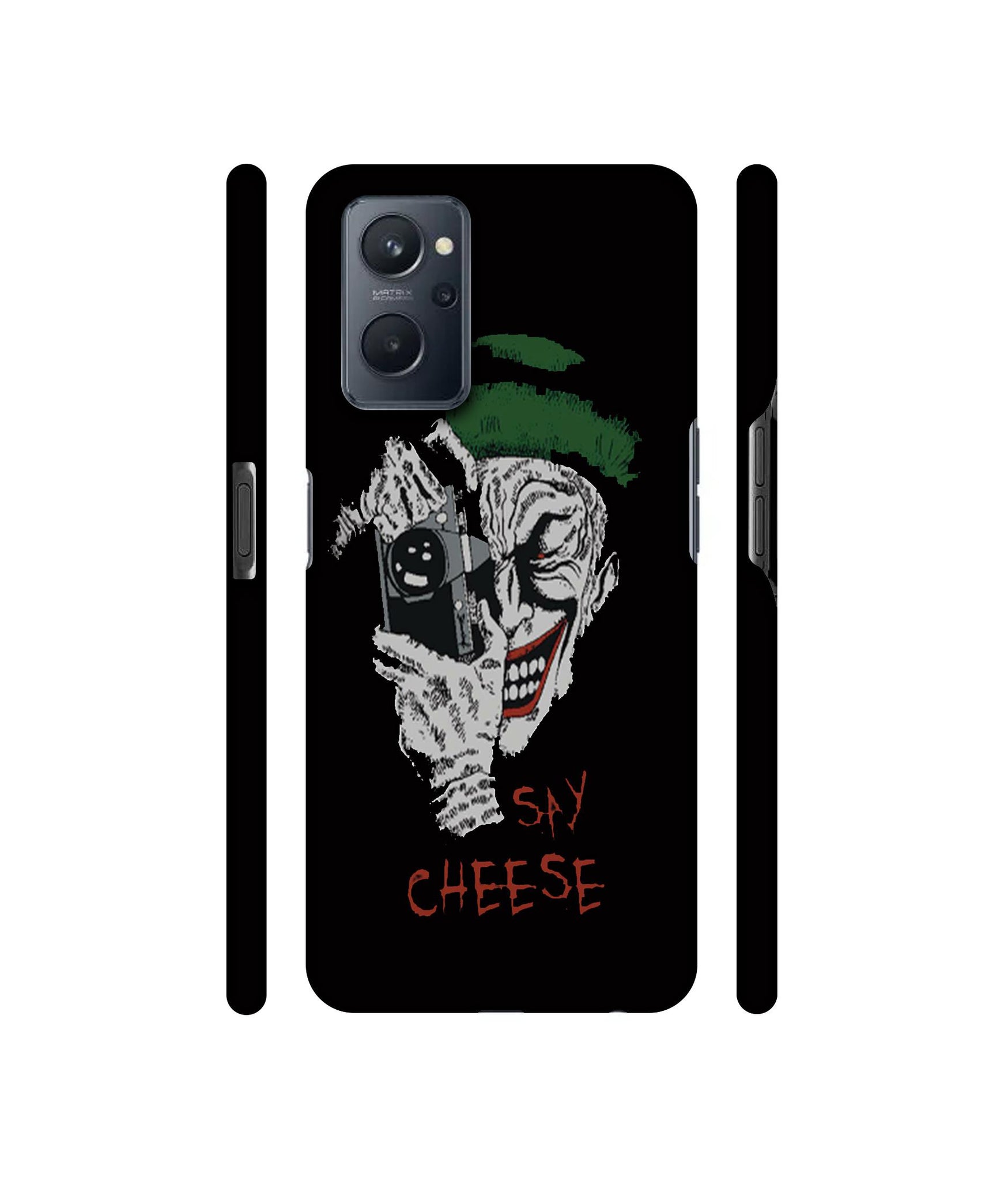 Joker Say Cheese Designer Hard Back Cover for Realme 9i 4G