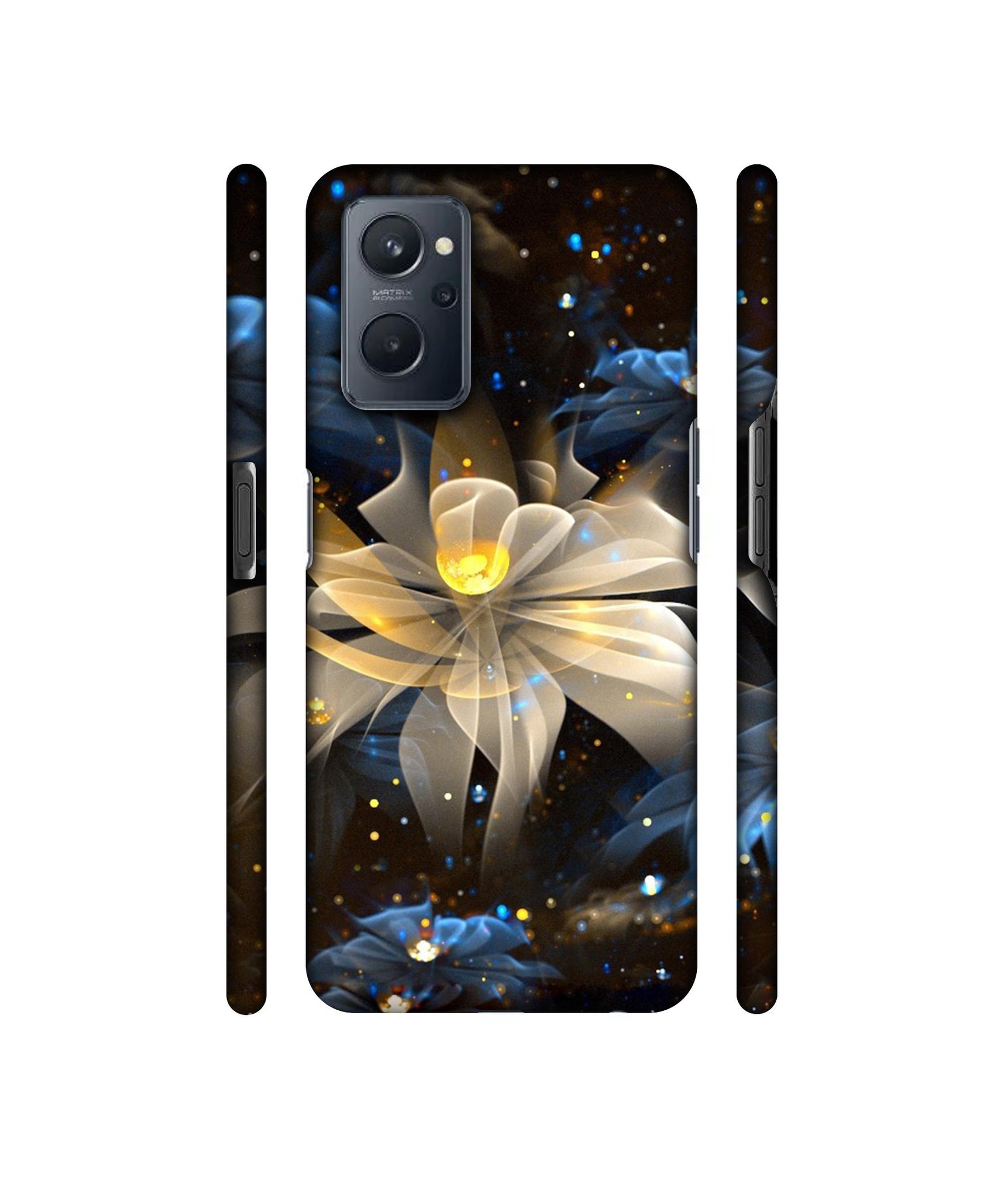 Art Flower Designer Hard Back Cover for Realme 9i 4G