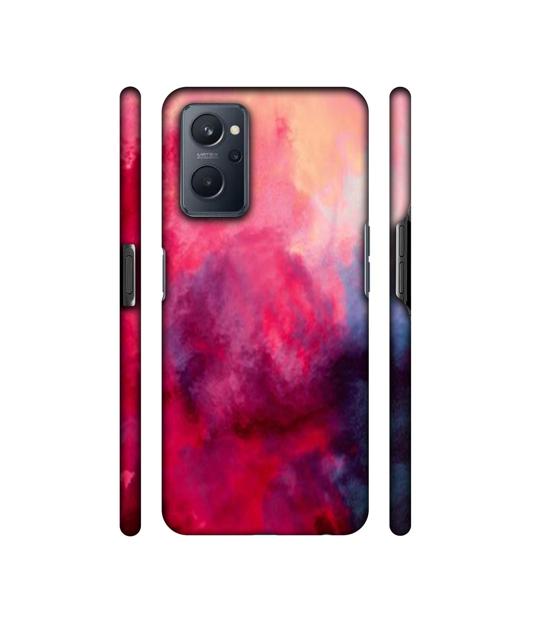 Holi Color Designer Hard Back Cover for Realme 9i 4G