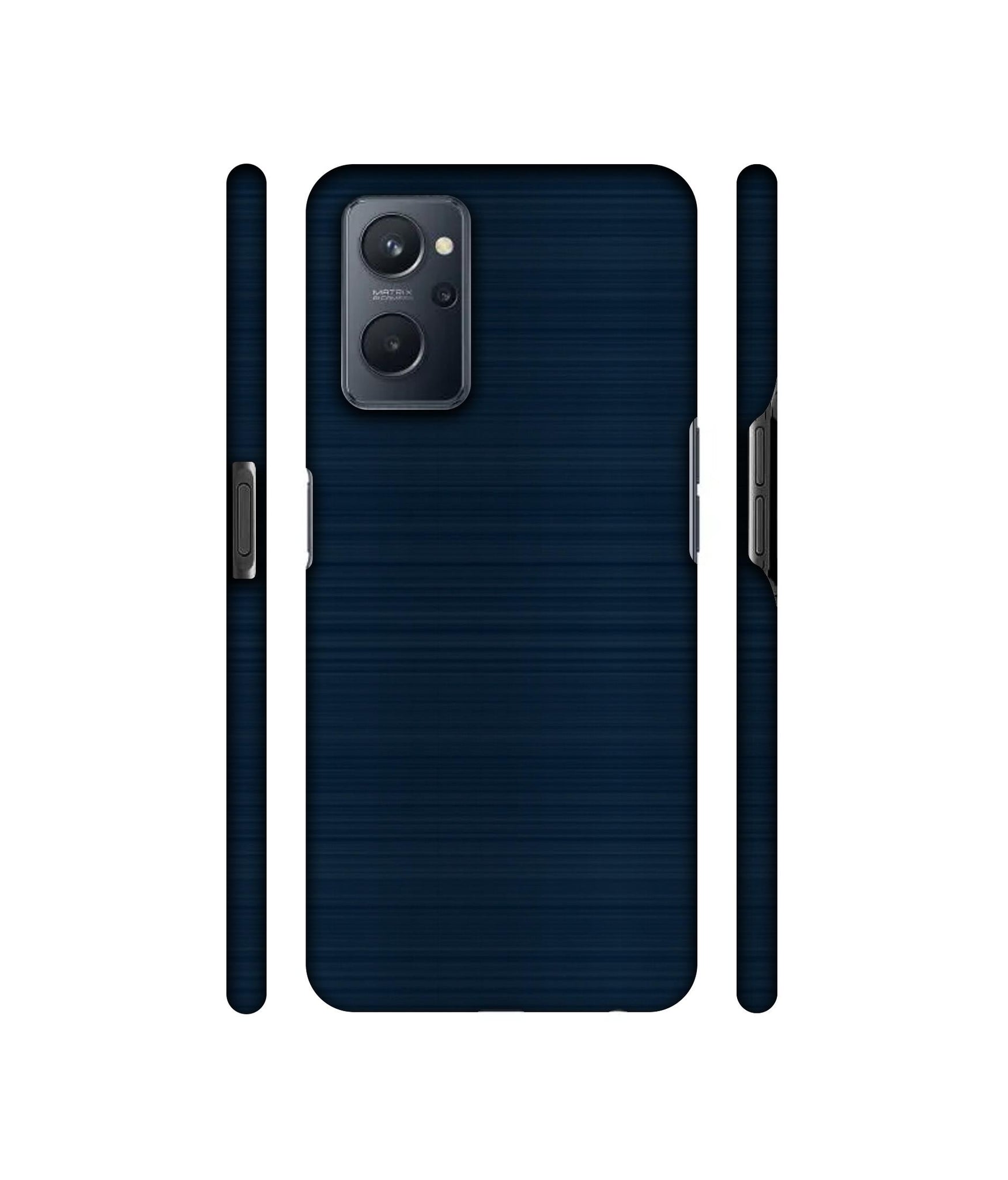 Blue Line Designer Hard Back Cover for Realme 9i 4G