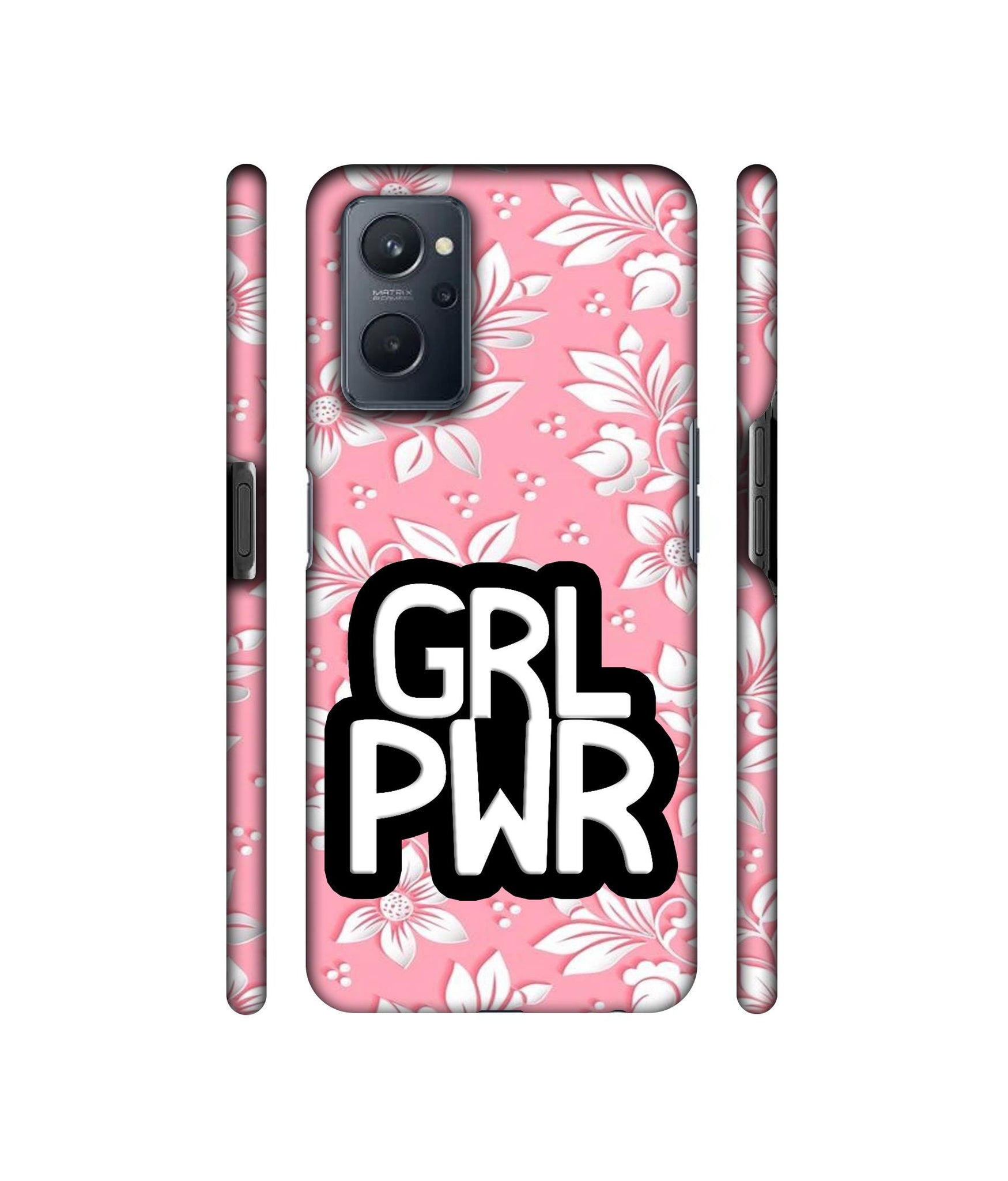 Girl Power Art Designer Hard Back Cover for Realme 9i 4G