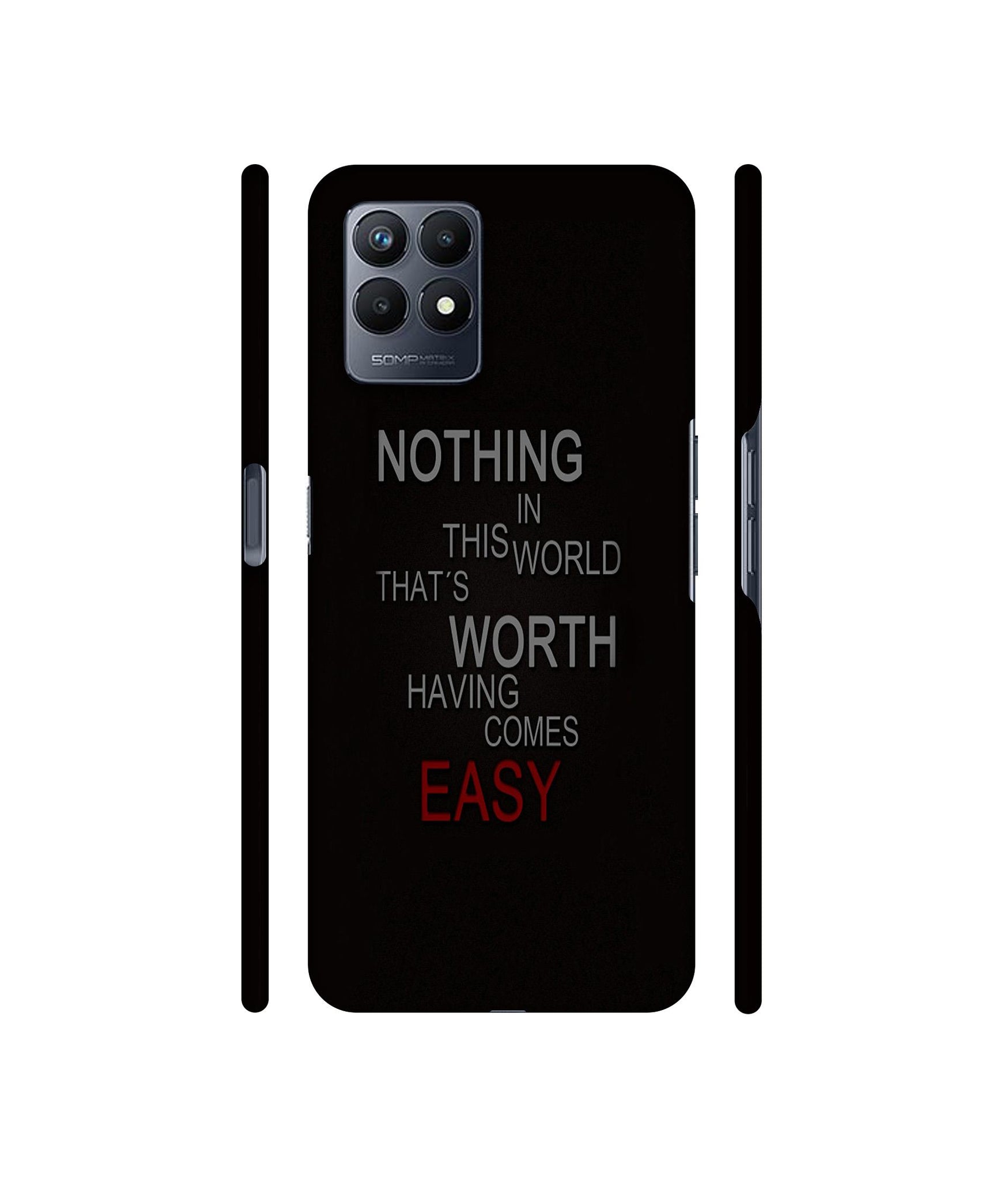 Life Quotes Designer Hard Back Cover for Realme Narzo 50
