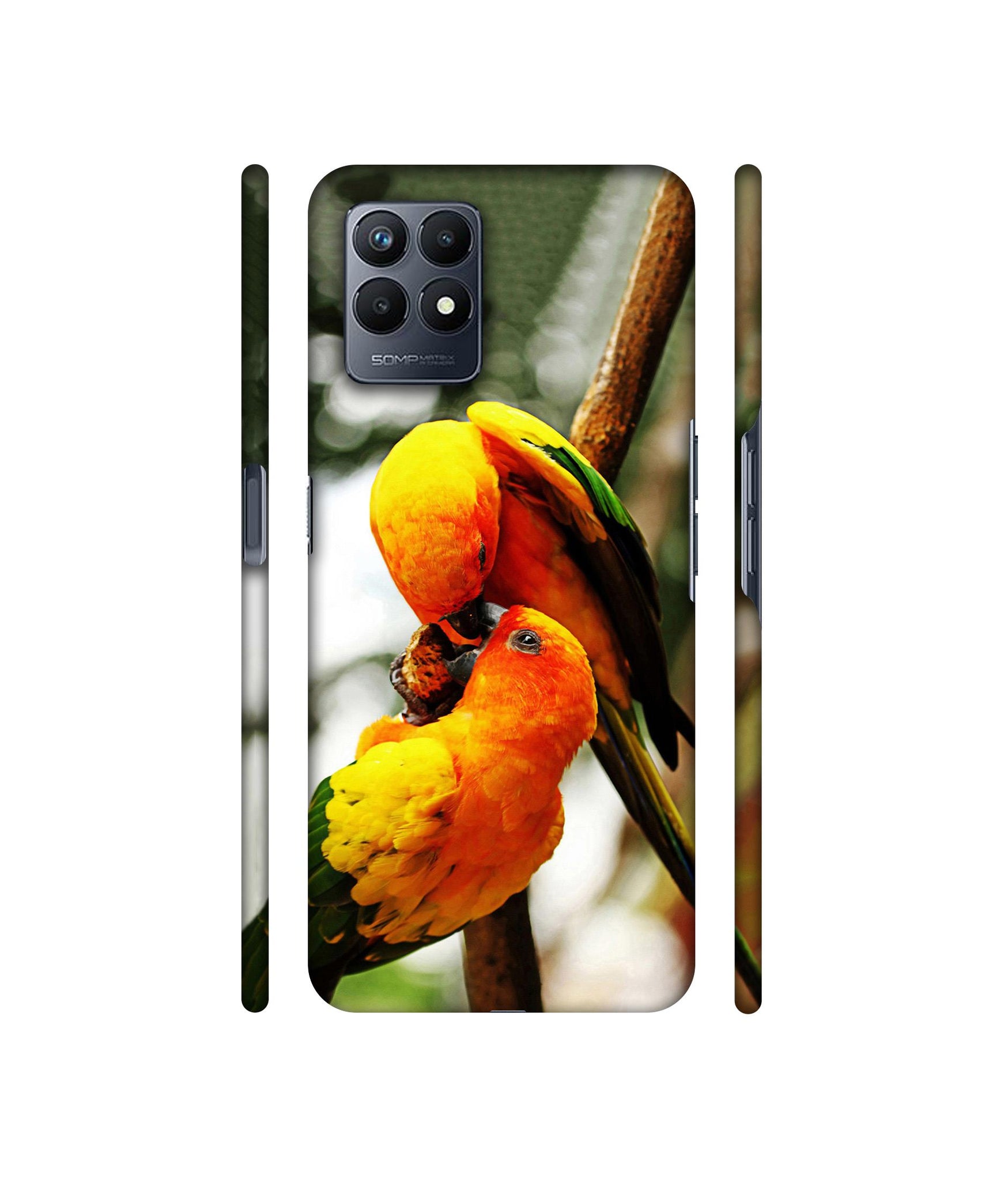 Love Bards Designer Hard Back Cover for Realme Narzo 50