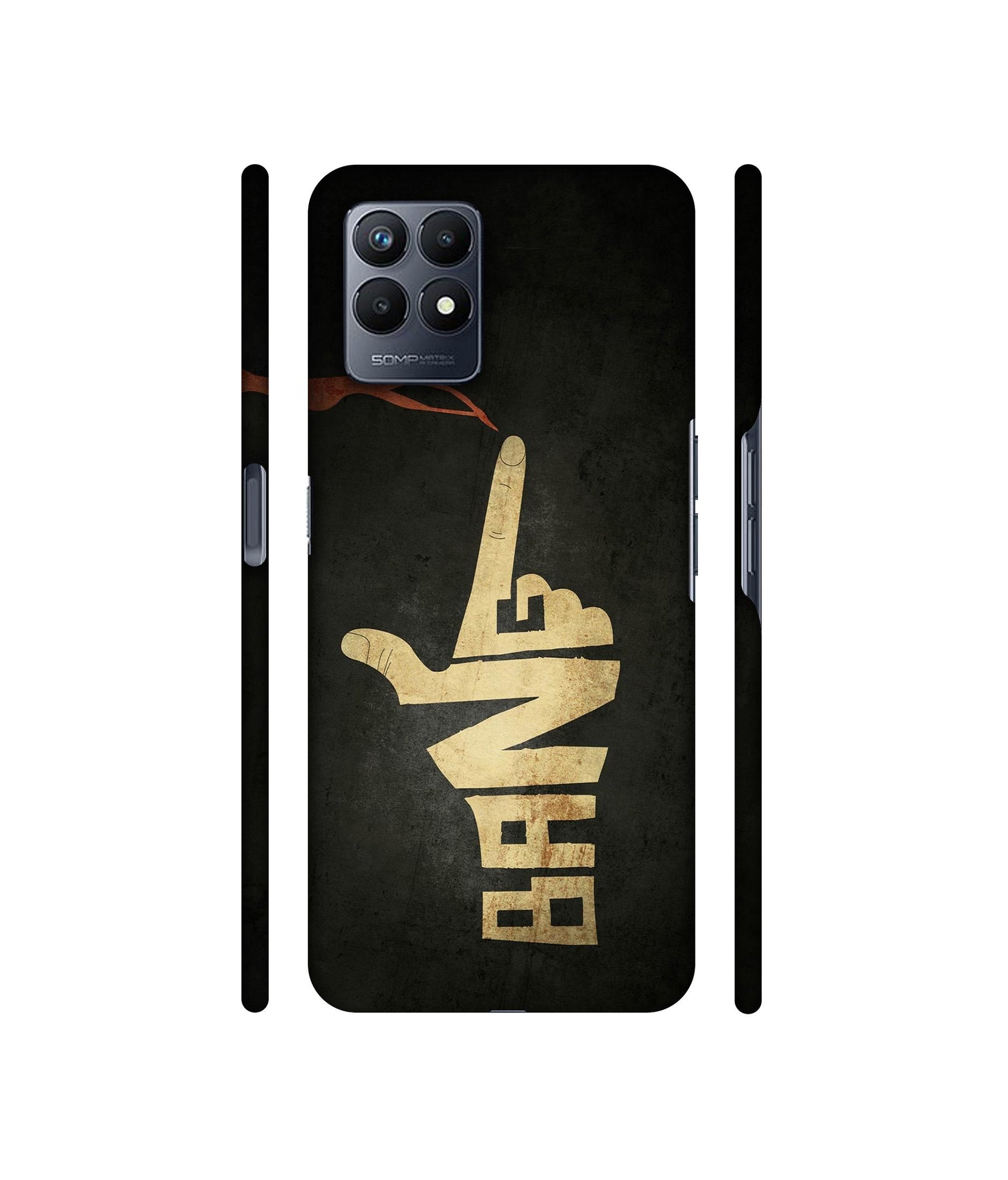 Pointing Designer Hard Back Cover for Realme Narzo 50