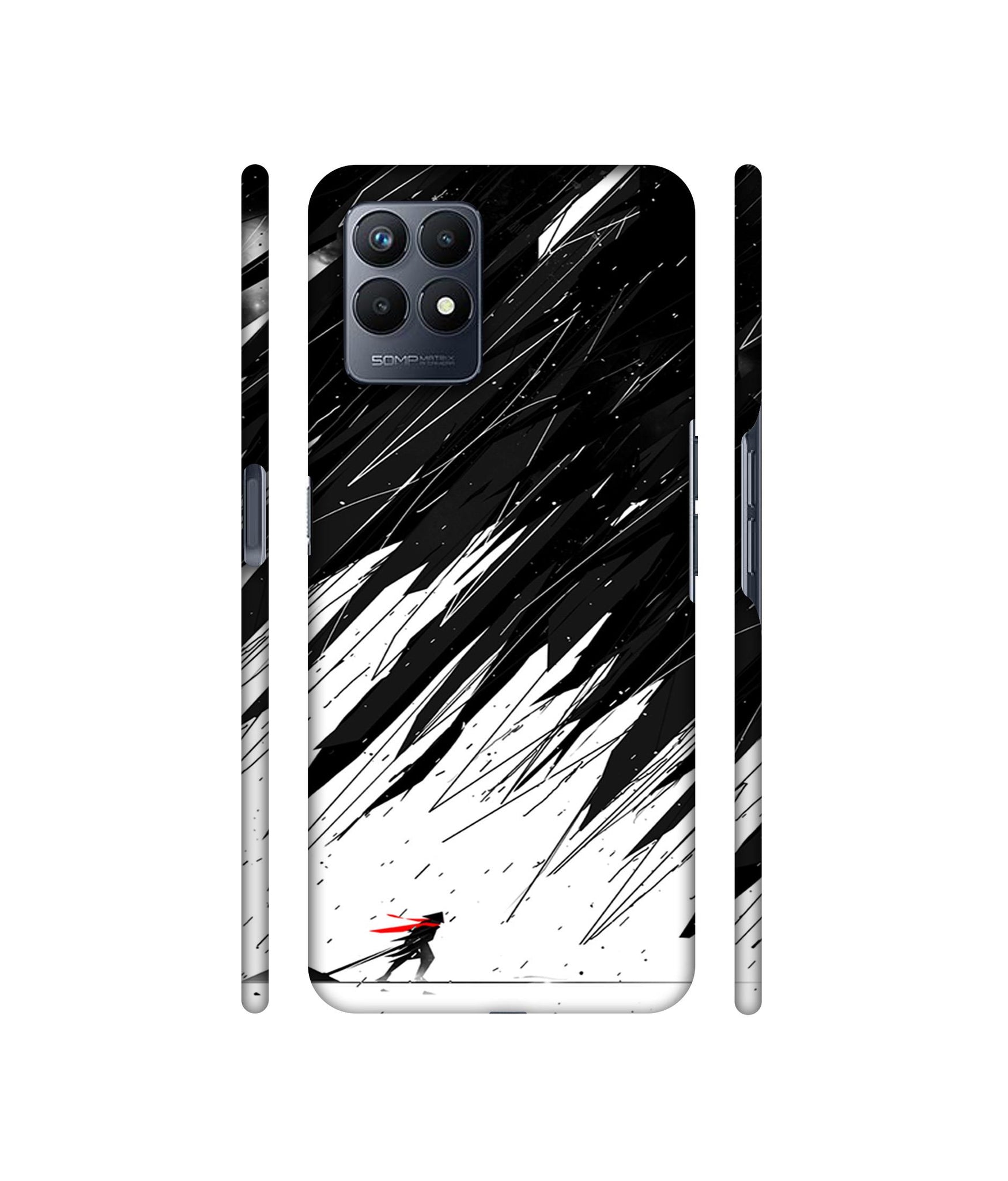 Geometric Strom Designer Hard Back Cover for Realme Narzo 50