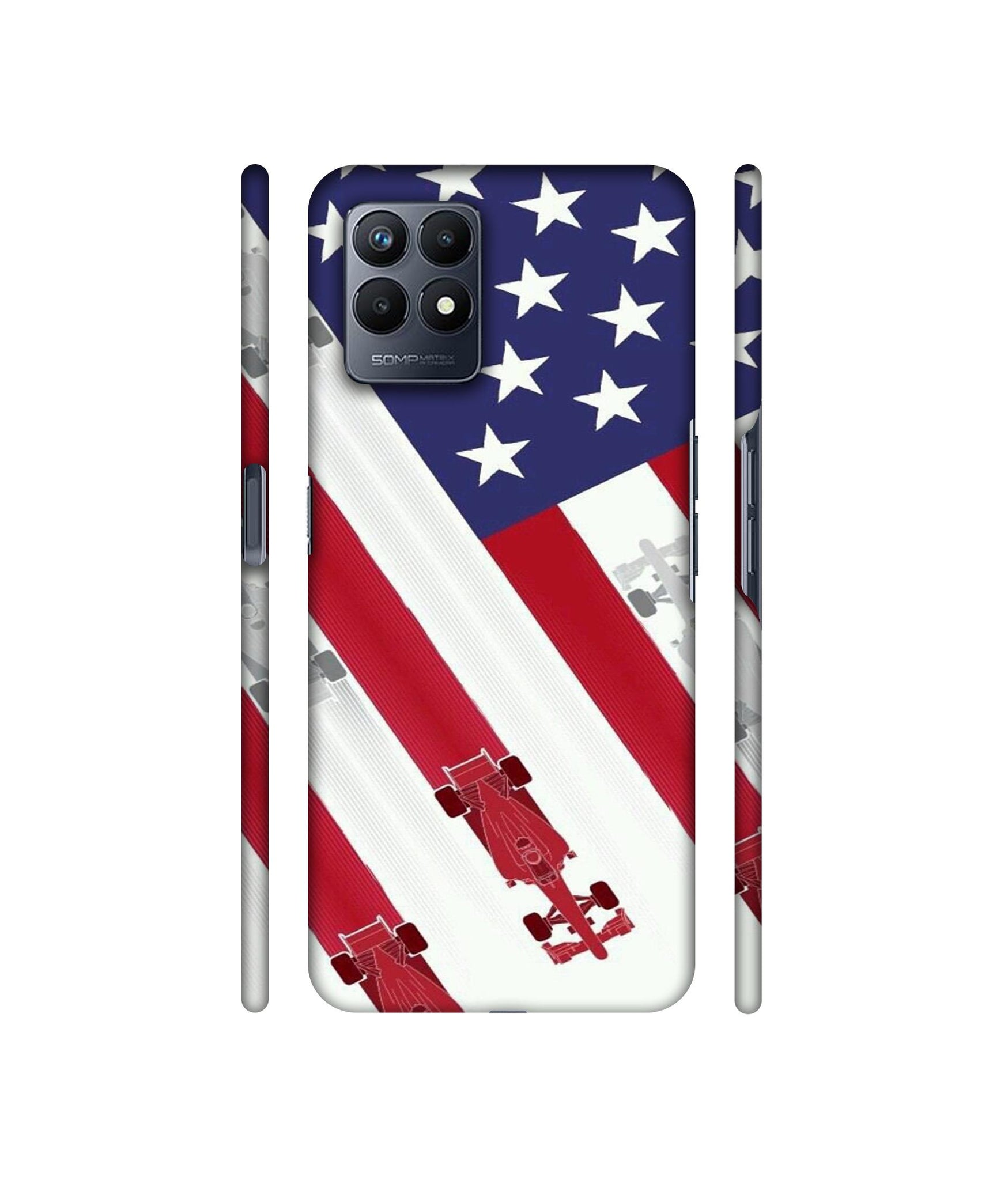 Ferrari On the Zoom Print Designer Hard Back Cover for Realme Narzo 50