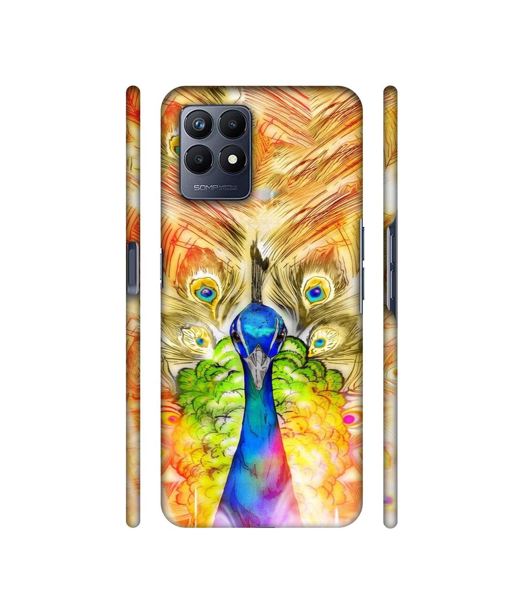 Colorful Joy Pattern Designer Hard Back Cover for Realme Narzo 50