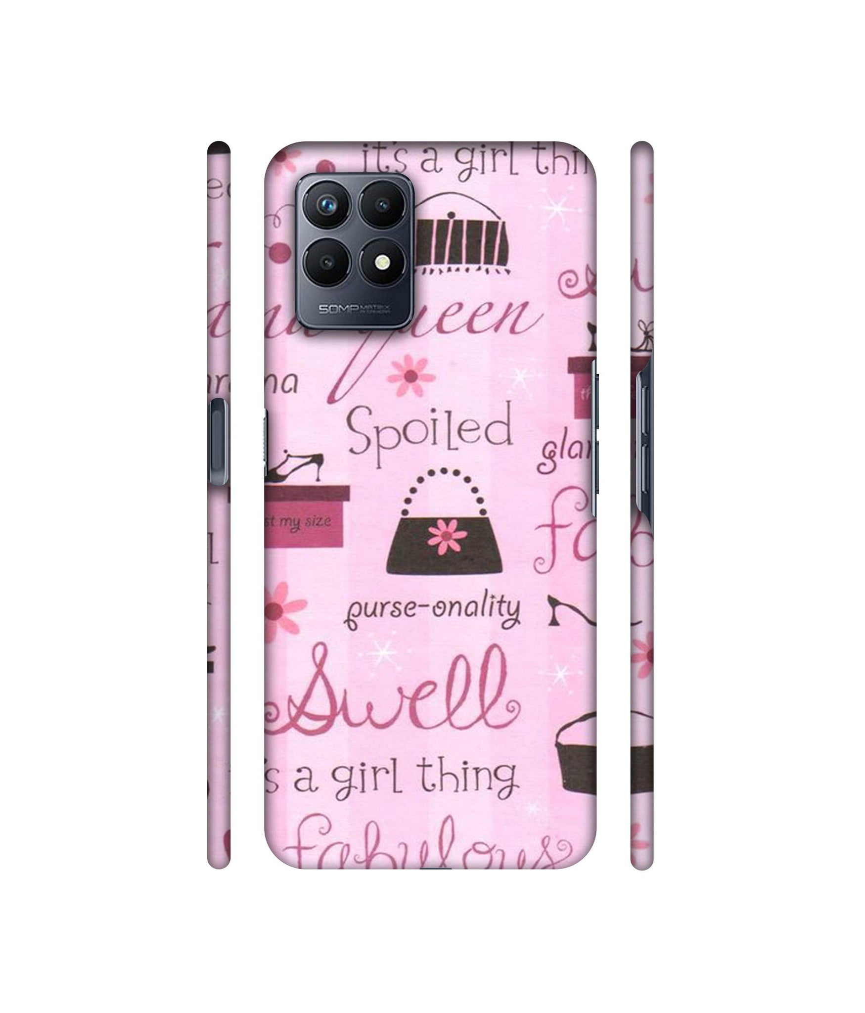 Its A Girl Thing Designer Hard Back Cover for Realme Narzo 50