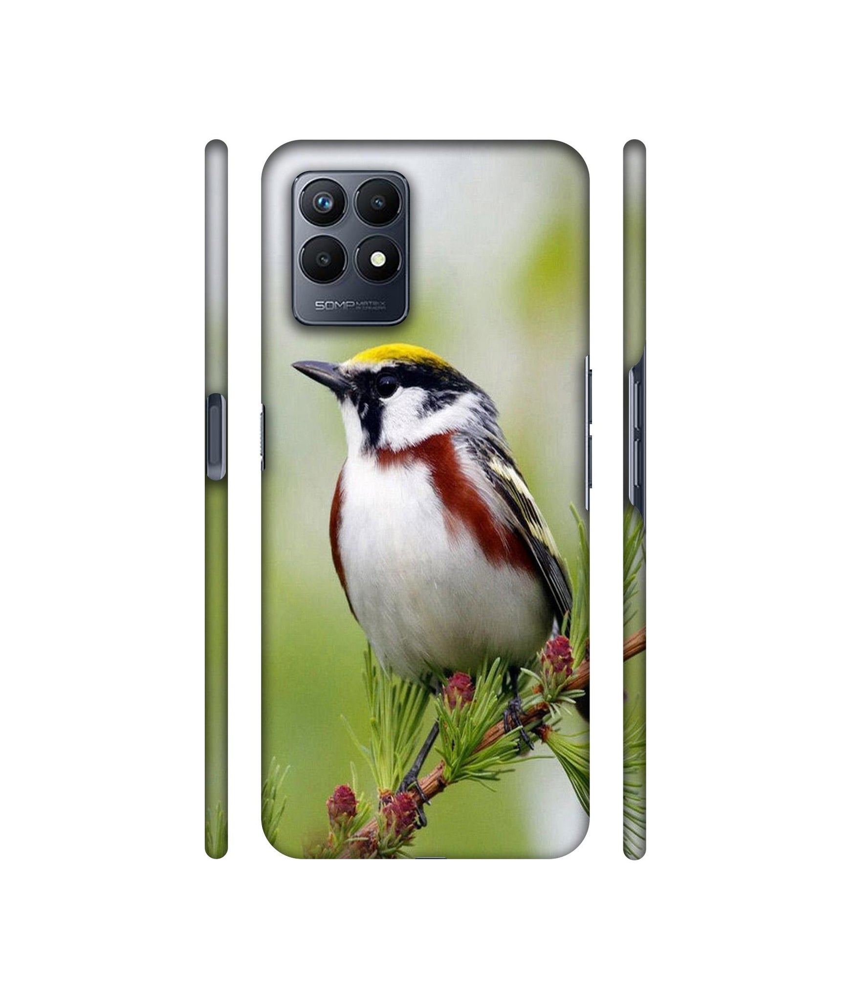 Bird Pattern Designer Hard Back Cover for Realme Narzo 50