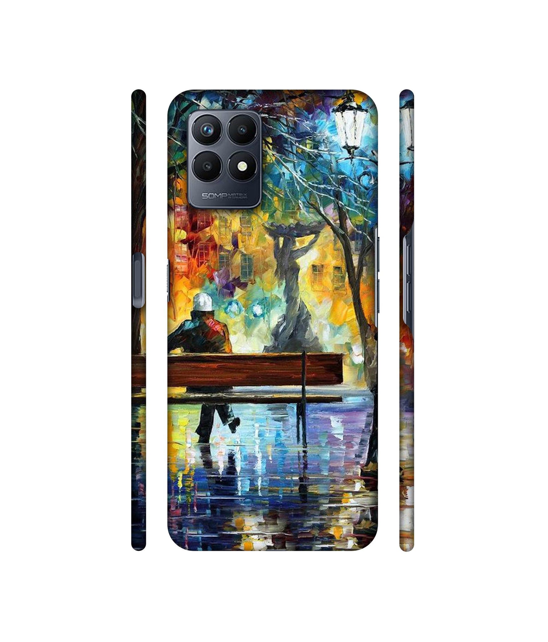 Man Resting Designer Hard Back Cover for Realme Narzo 50