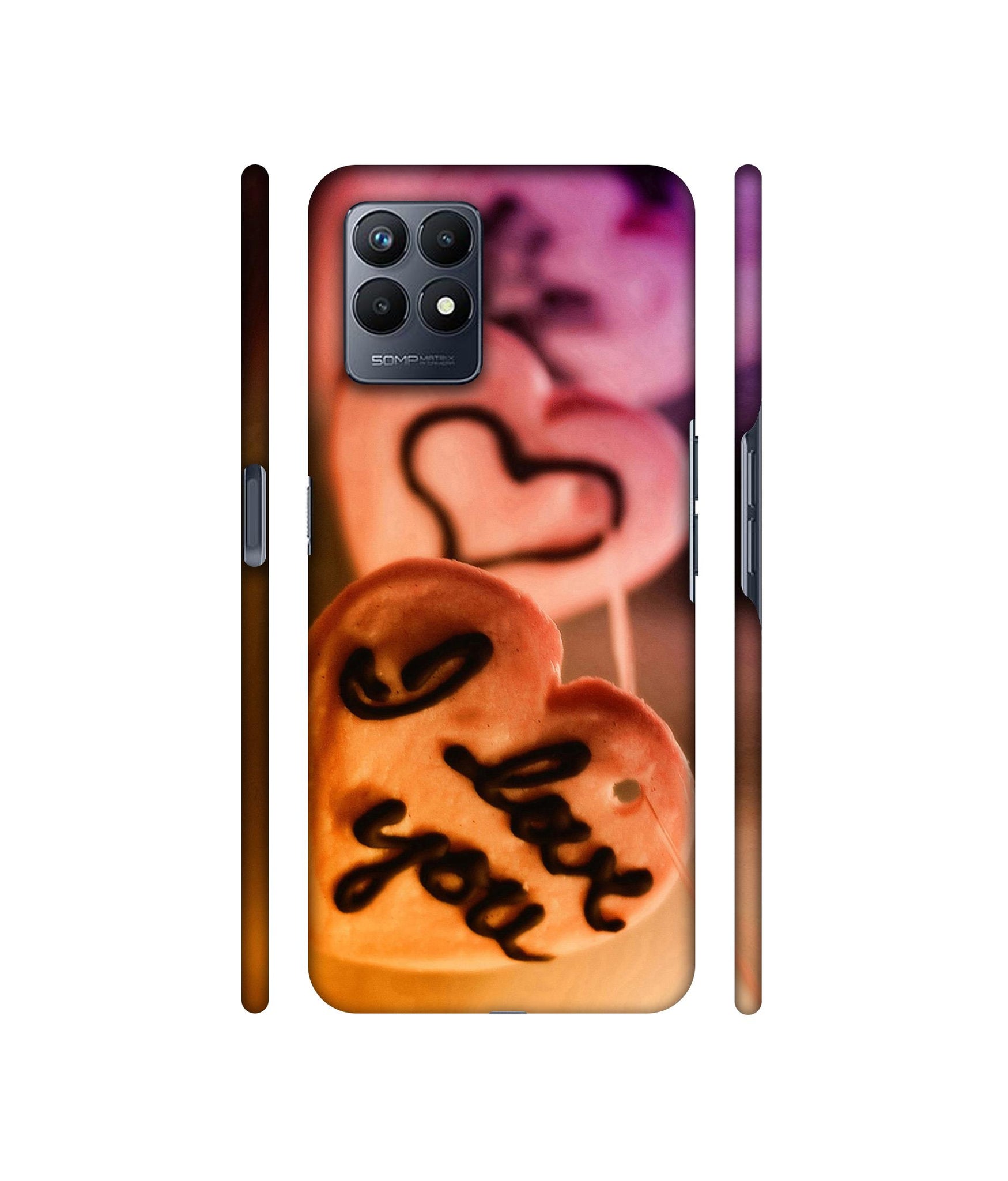 I Love you Designer Hard Back Cover for Realme Narzo 50