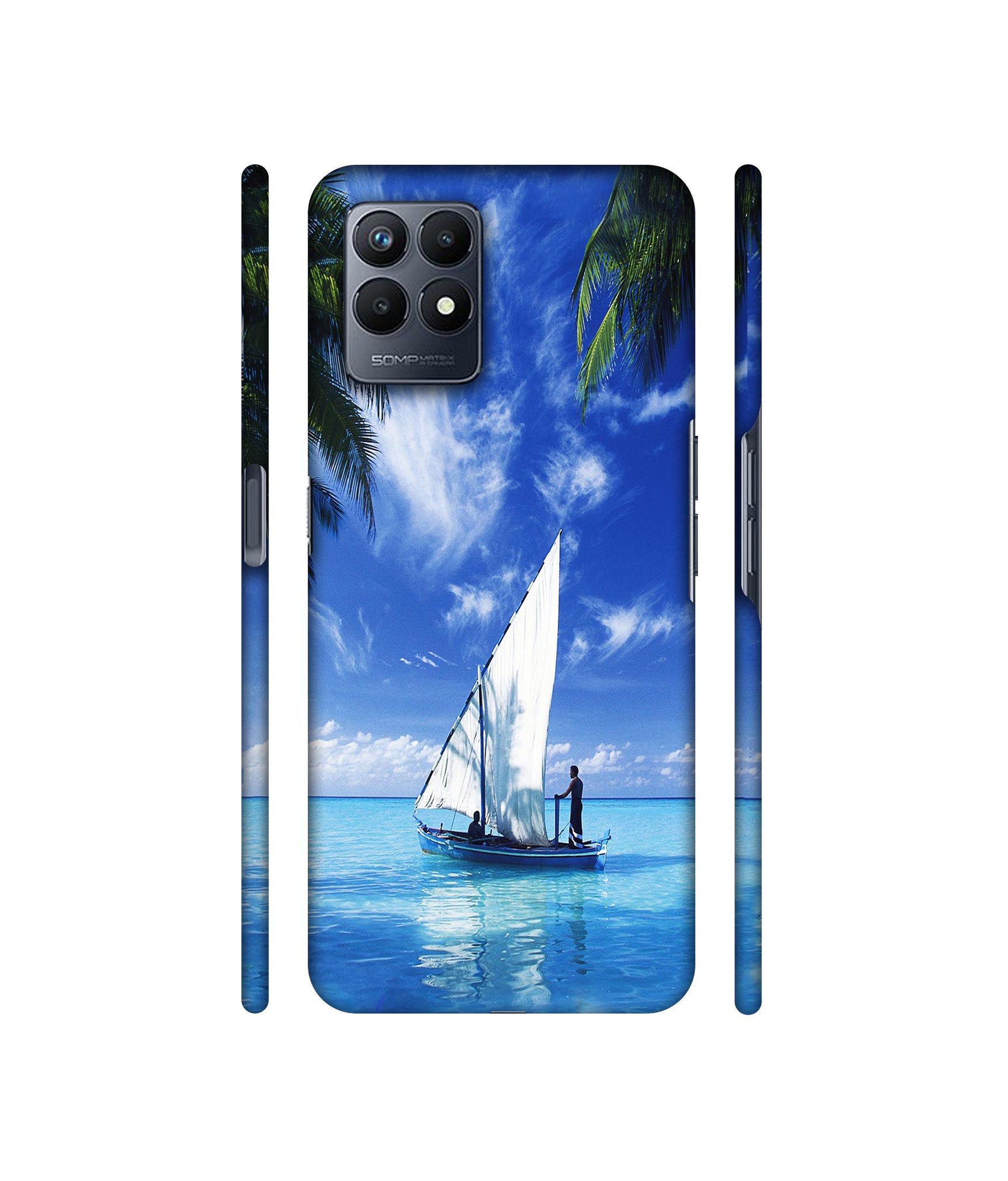 Indian Ocean Designer Hard Back Cover for Realme Narzo 50