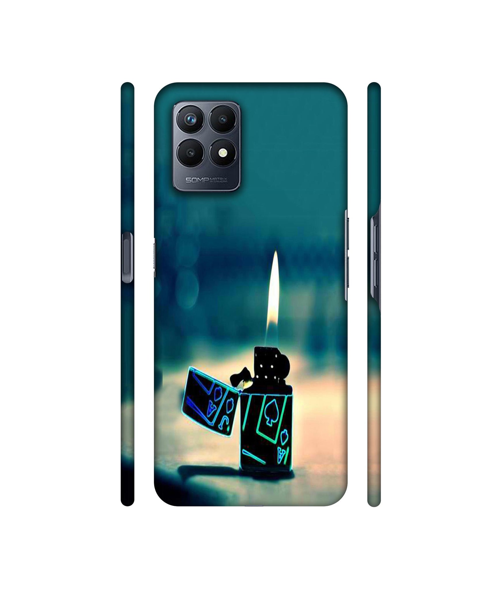 Cigrate Lighter Designer Hard Back Cover for Realme Narzo 50