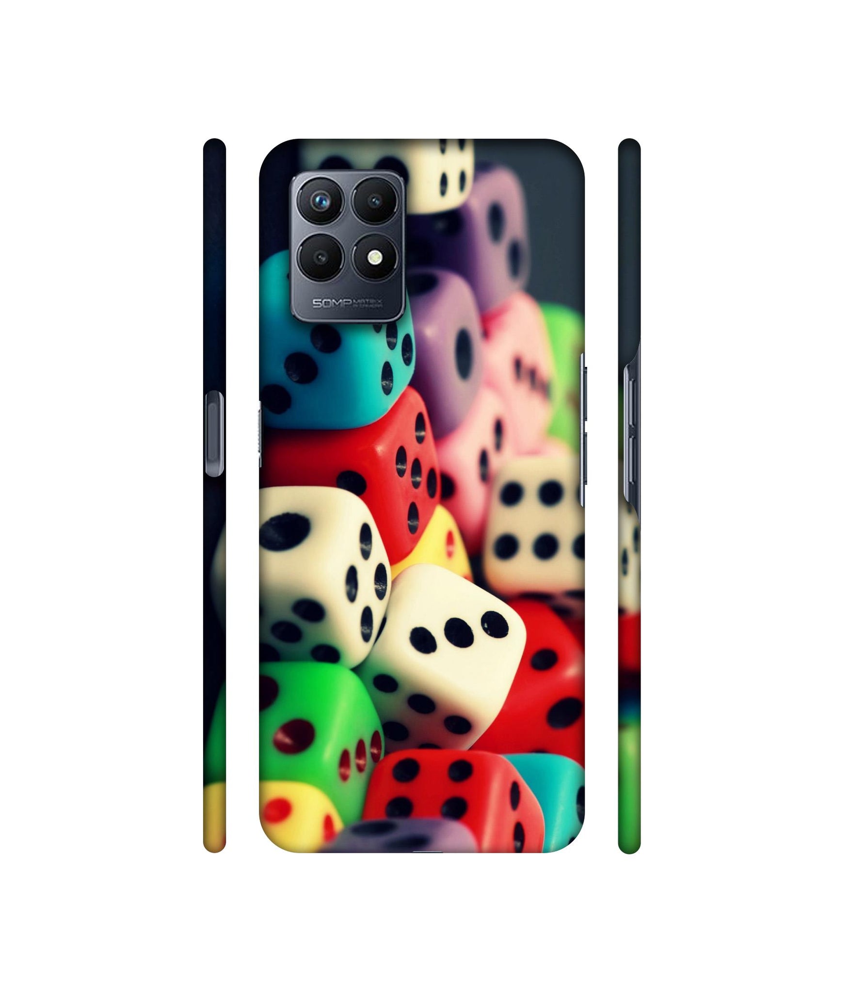 Dice Designer Hard Back Cover for Realme Narzo 50