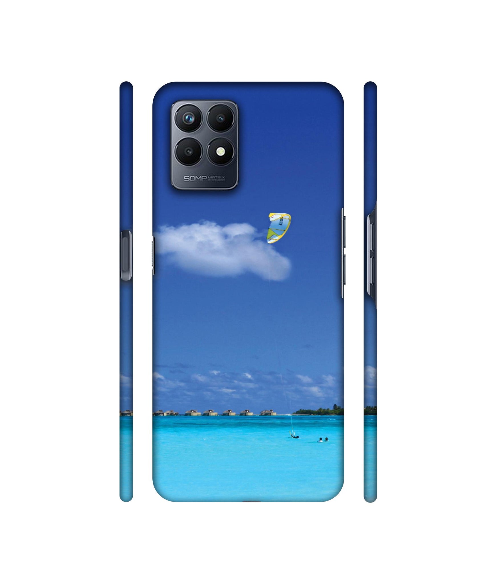 Maldivies Ocean Designer Hard Back Cover for Realme Narzo 50