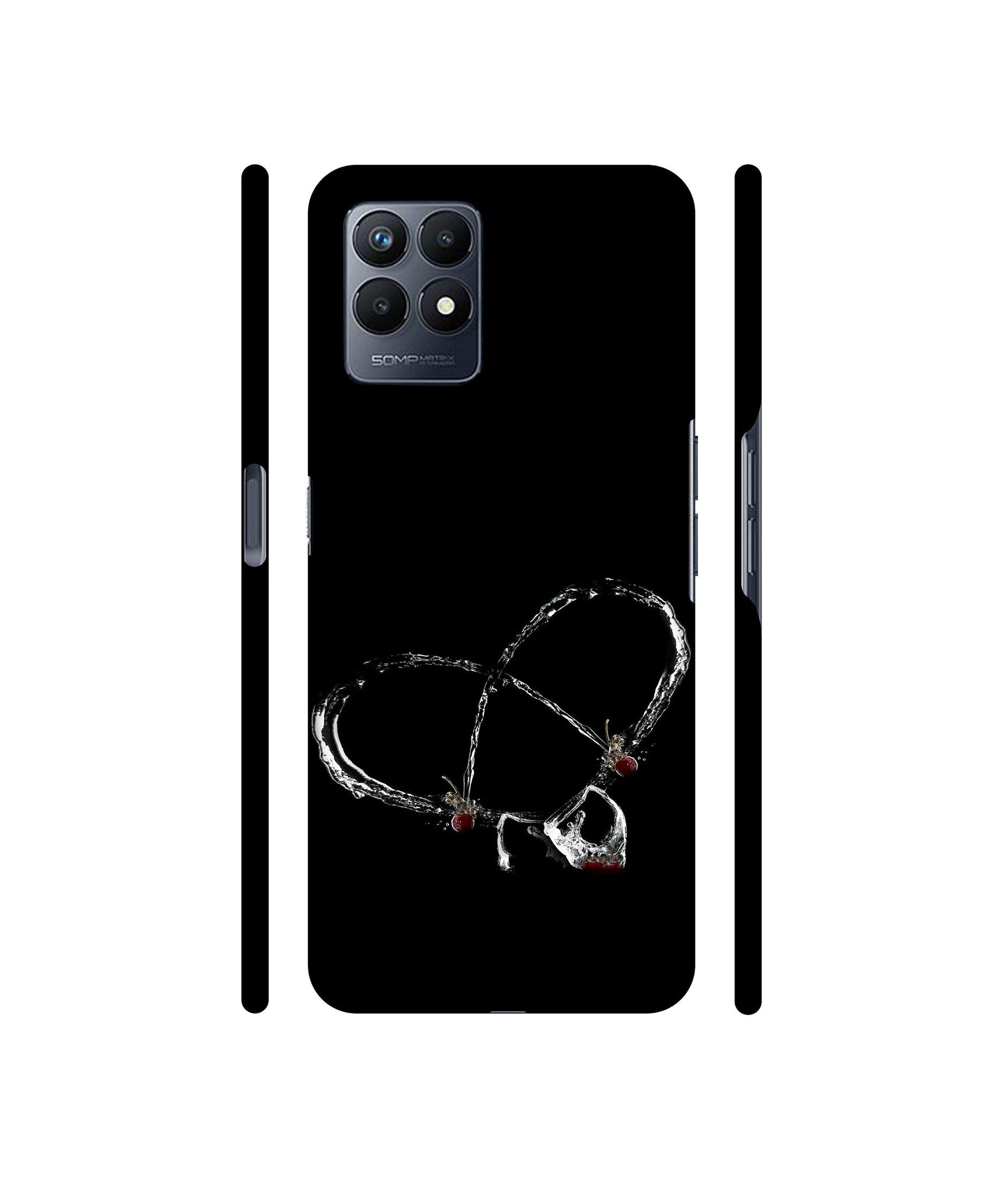 Heart Wine Designer Hard Back Cover for Realme Narzo 50