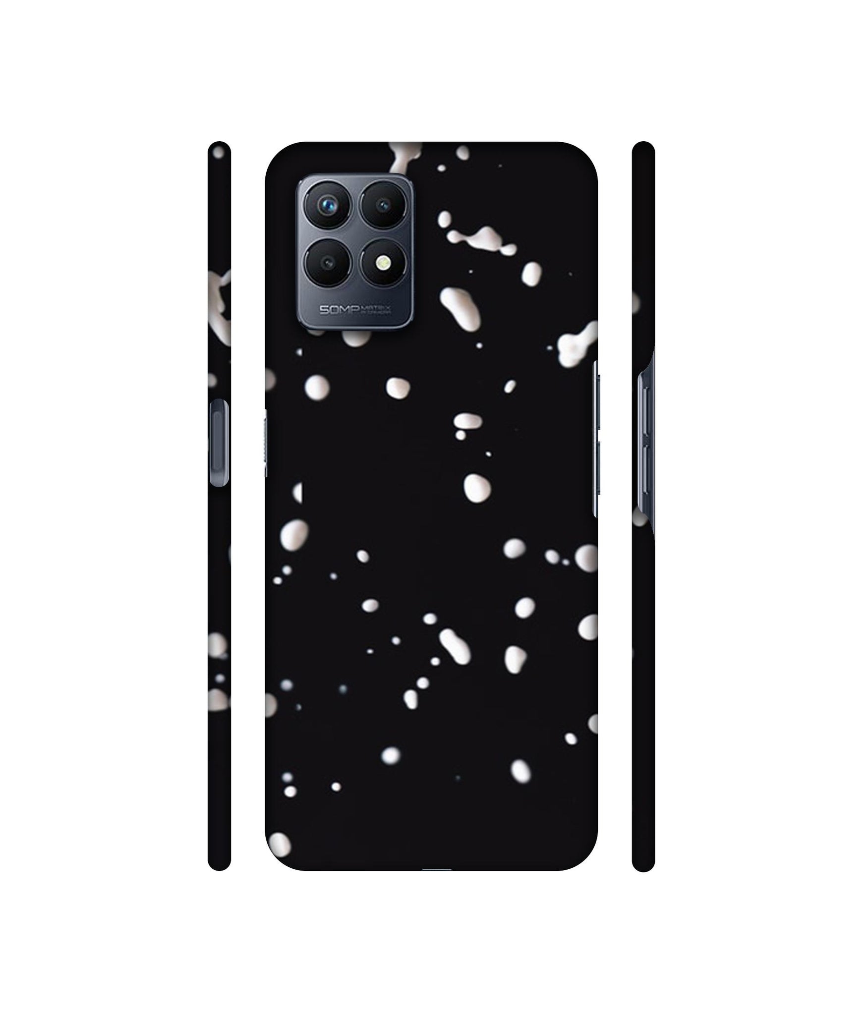 Milk Splash Designer Hard Back Cover for Realme Narzo 50