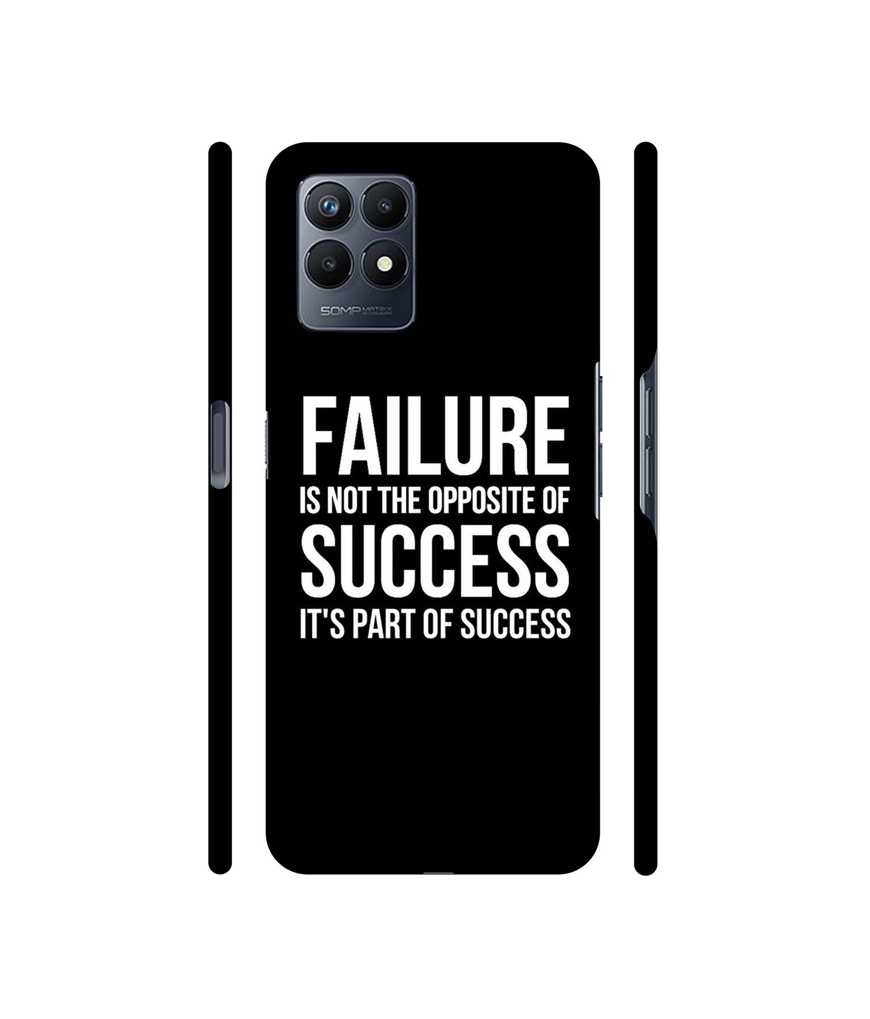 Motivational Quote Designer Hard Back Cover for Realme Narzo 50