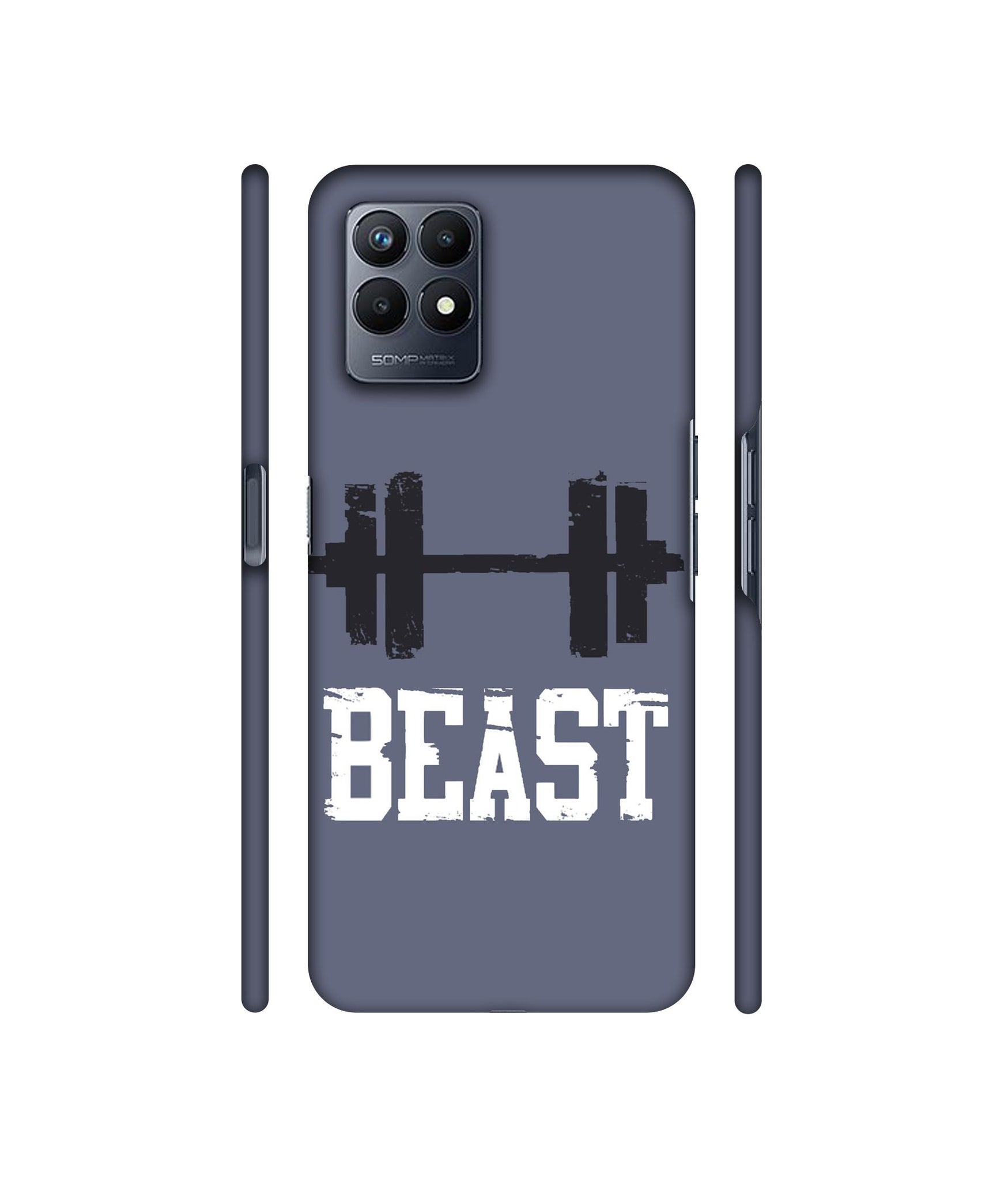 Beast Gym Designer Hard Back Cover for Realme Narzo 50