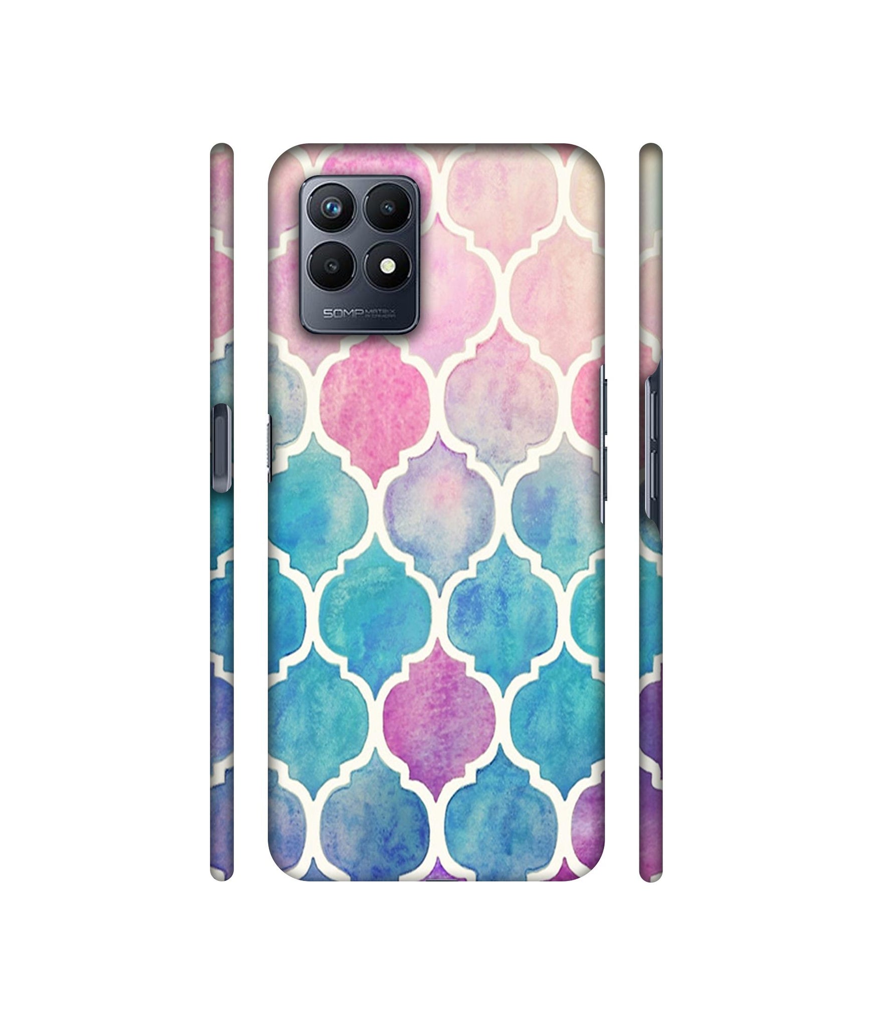 Patterns Art Designer Hard Back Cover for Realme Narzo 50