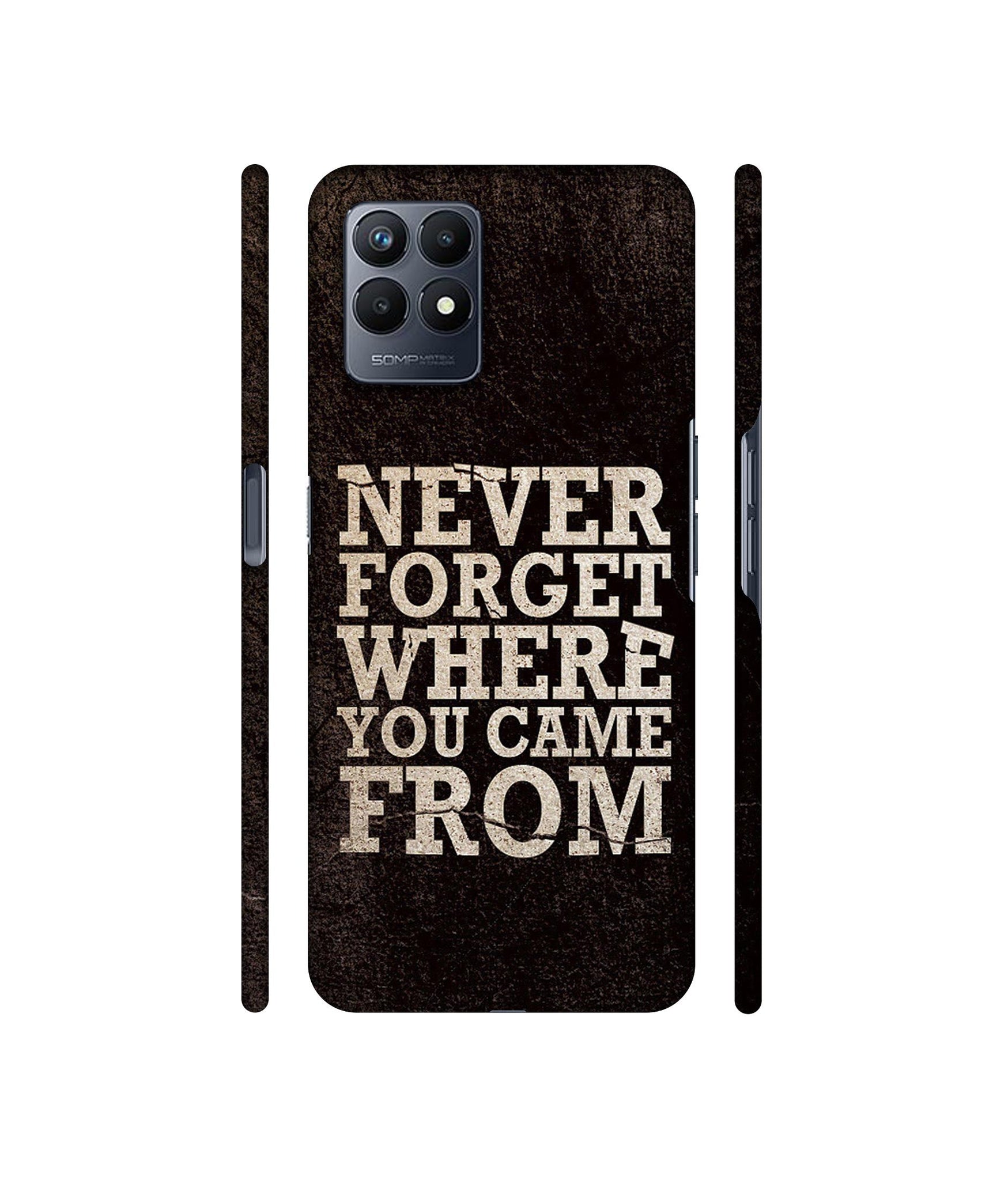 Thought Designer Hard Back Cover for Realme Narzo 50