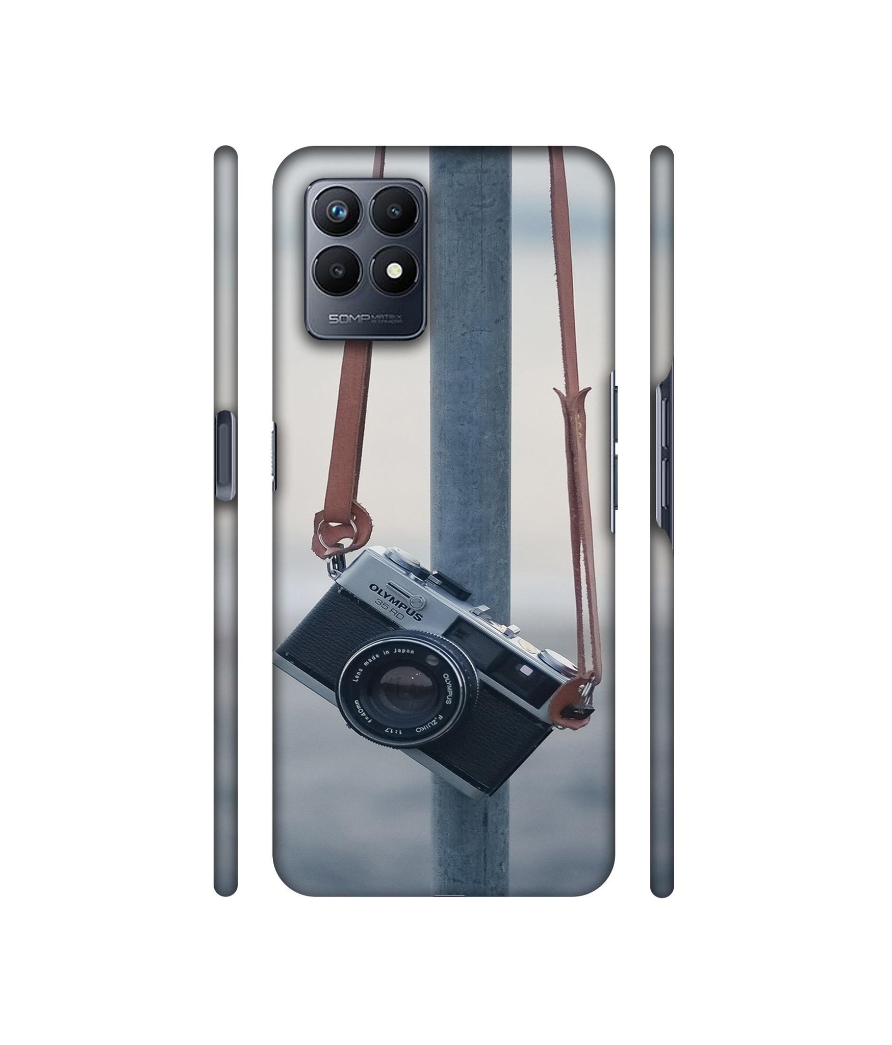 Camera Designer Hard Back Cover for Realme Narzo 50