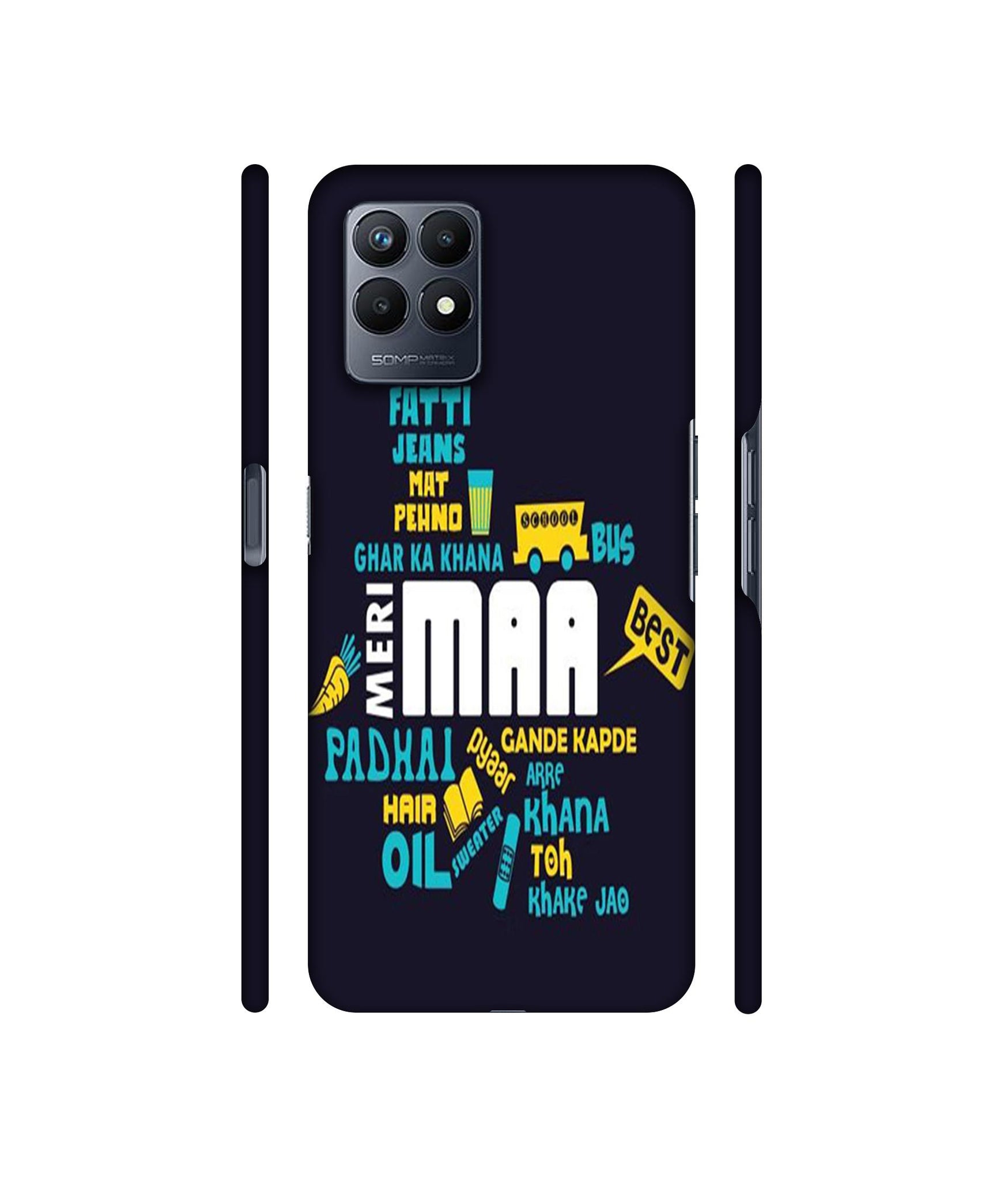Maa Designer Hard Back Cover for Realme Narzo 50