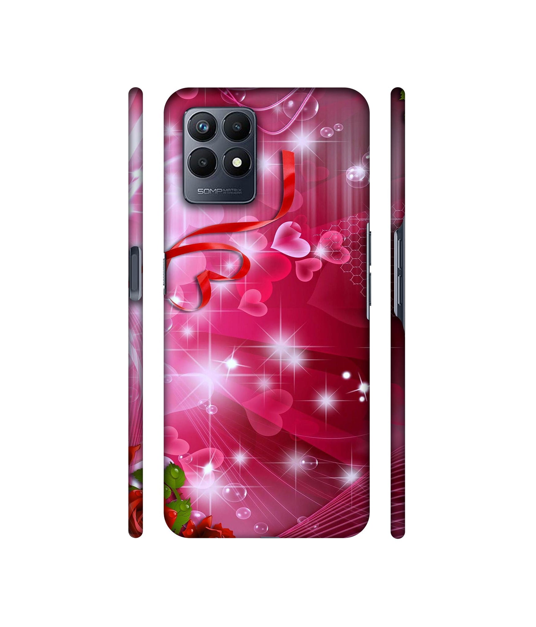 Love Designer Hard Back Cover for Realme Narzo 50