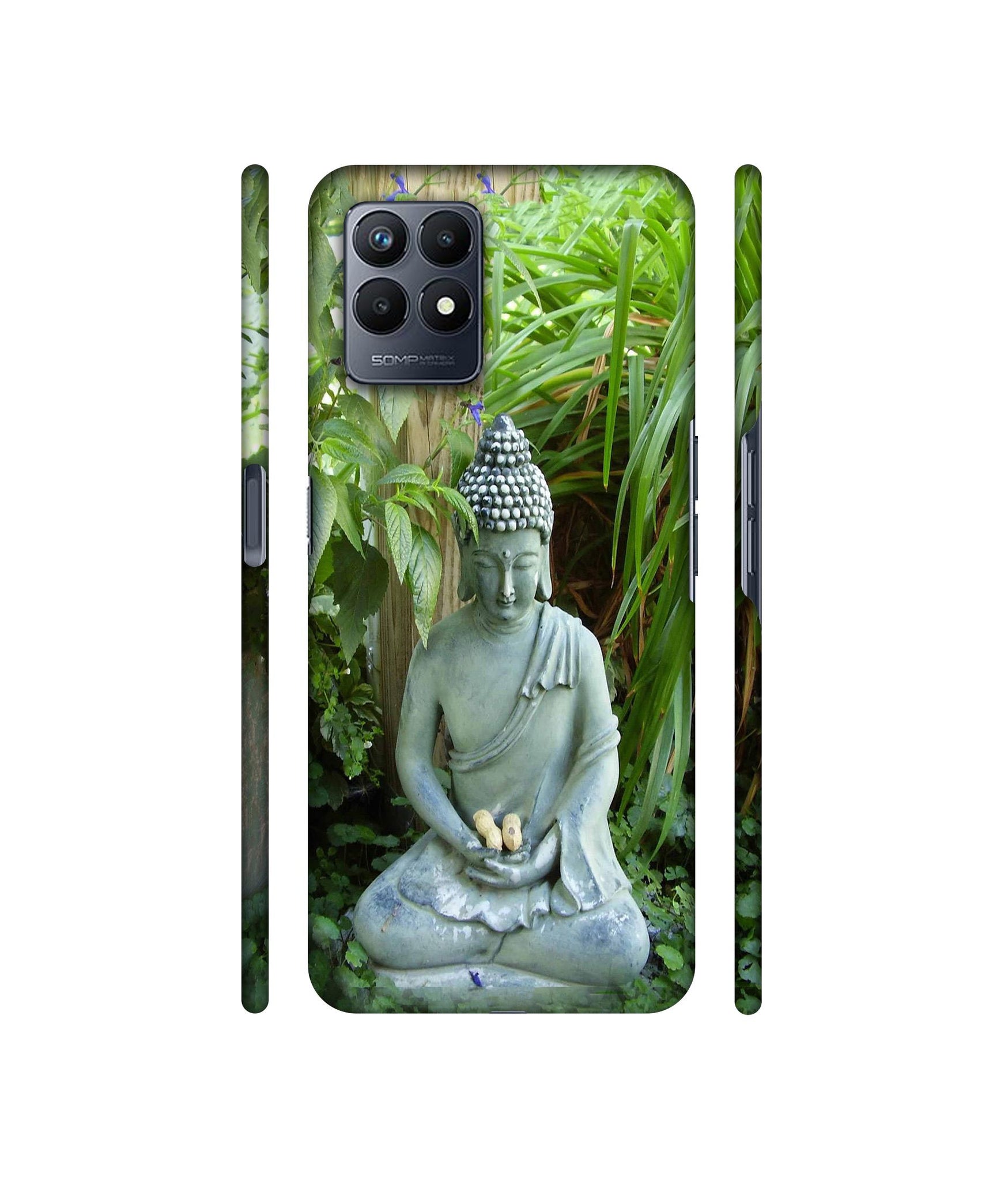 Buddhism Designer Hard Back Cover for Realme Narzo 50