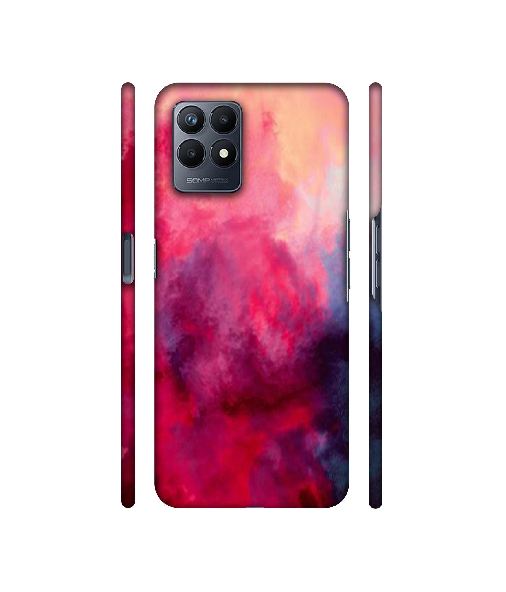 Holi Color Designer Hard Back Cover for Realme Narzo 50