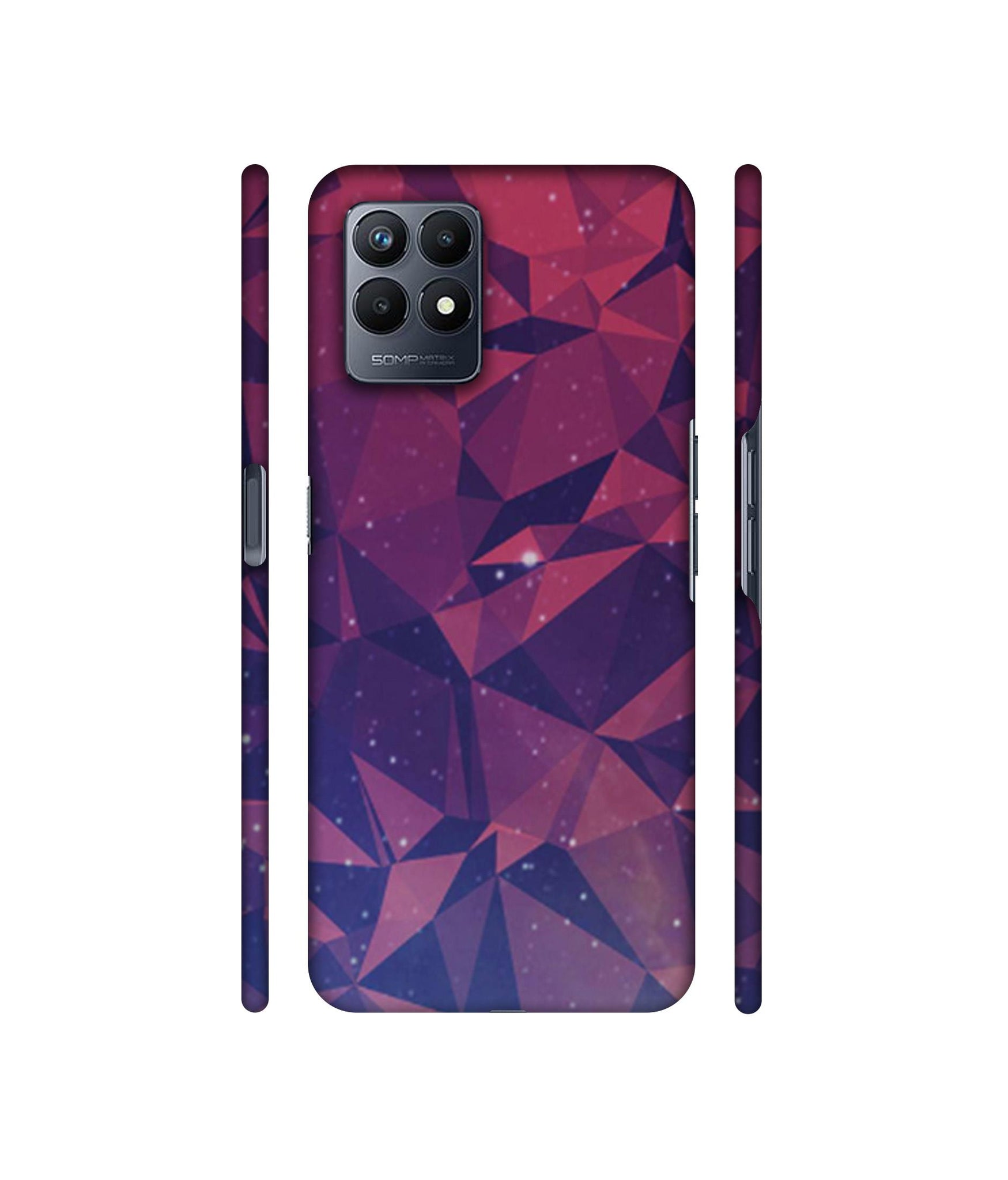 Bad Color Shape Designer Hard Back Cover for Realme Narzo 50