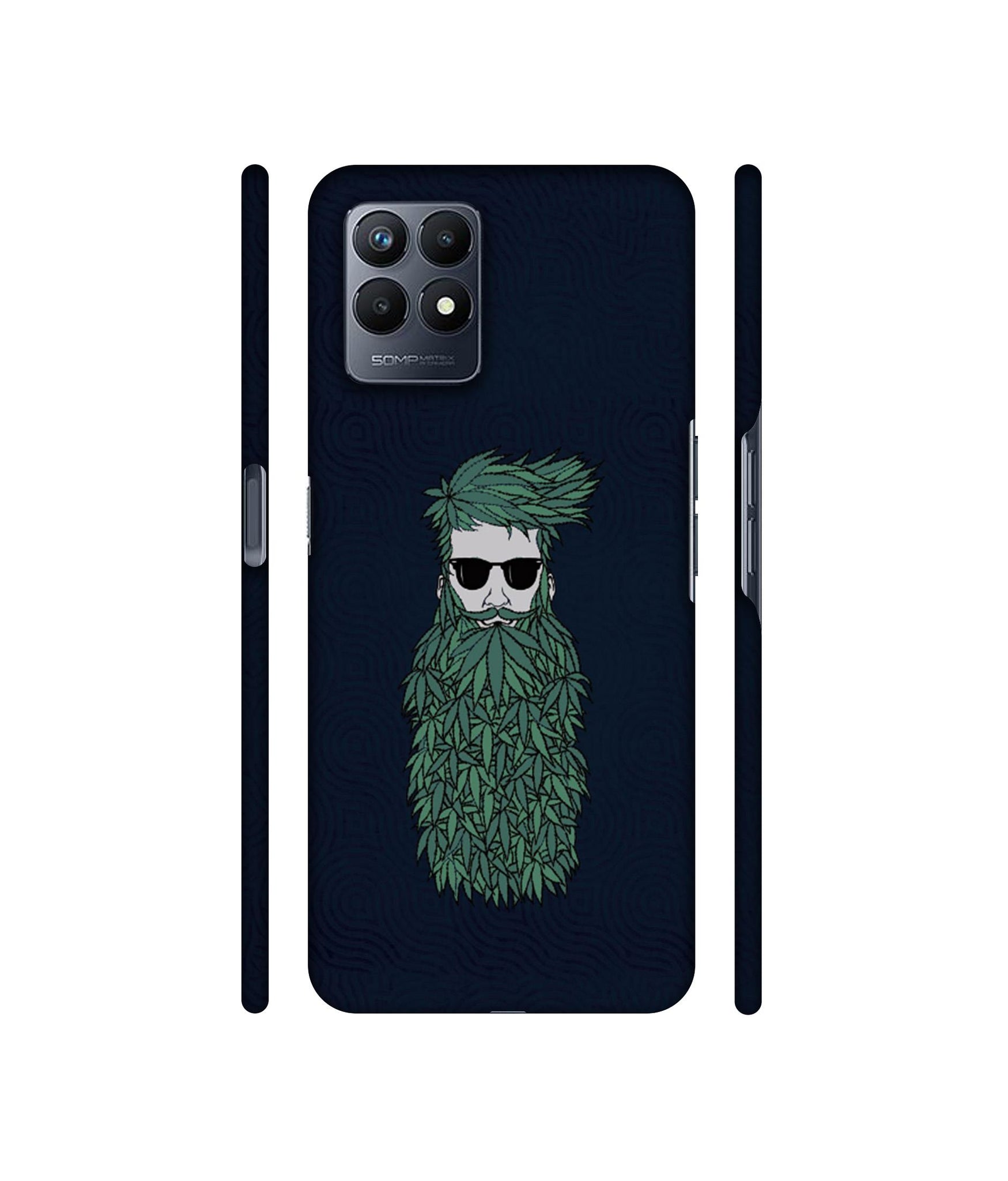 Beard Man Designer Hard Back Cover for Realme Narzo 50