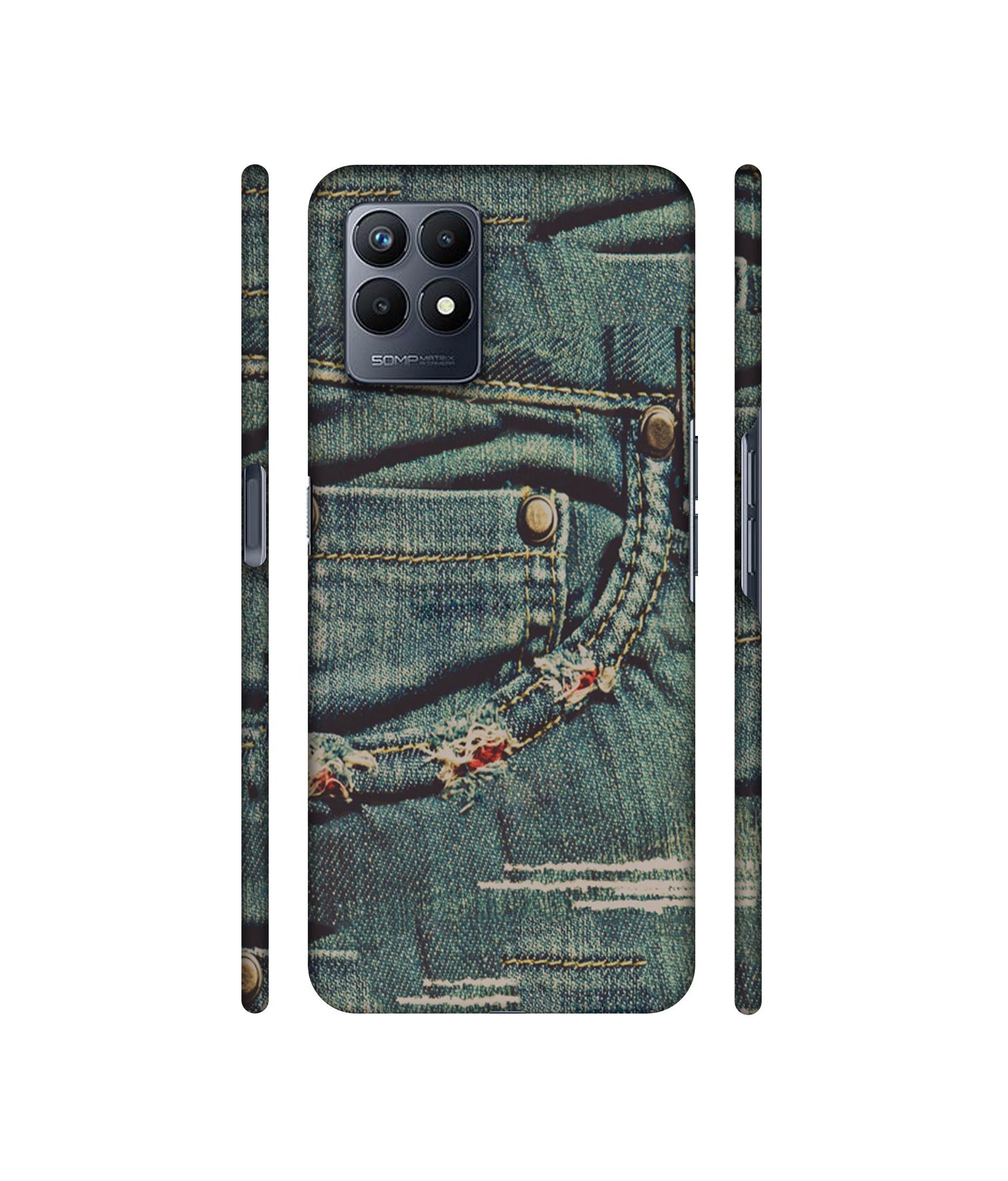 Jeans Designer Hard Back Cover for Realme Narzo 50
