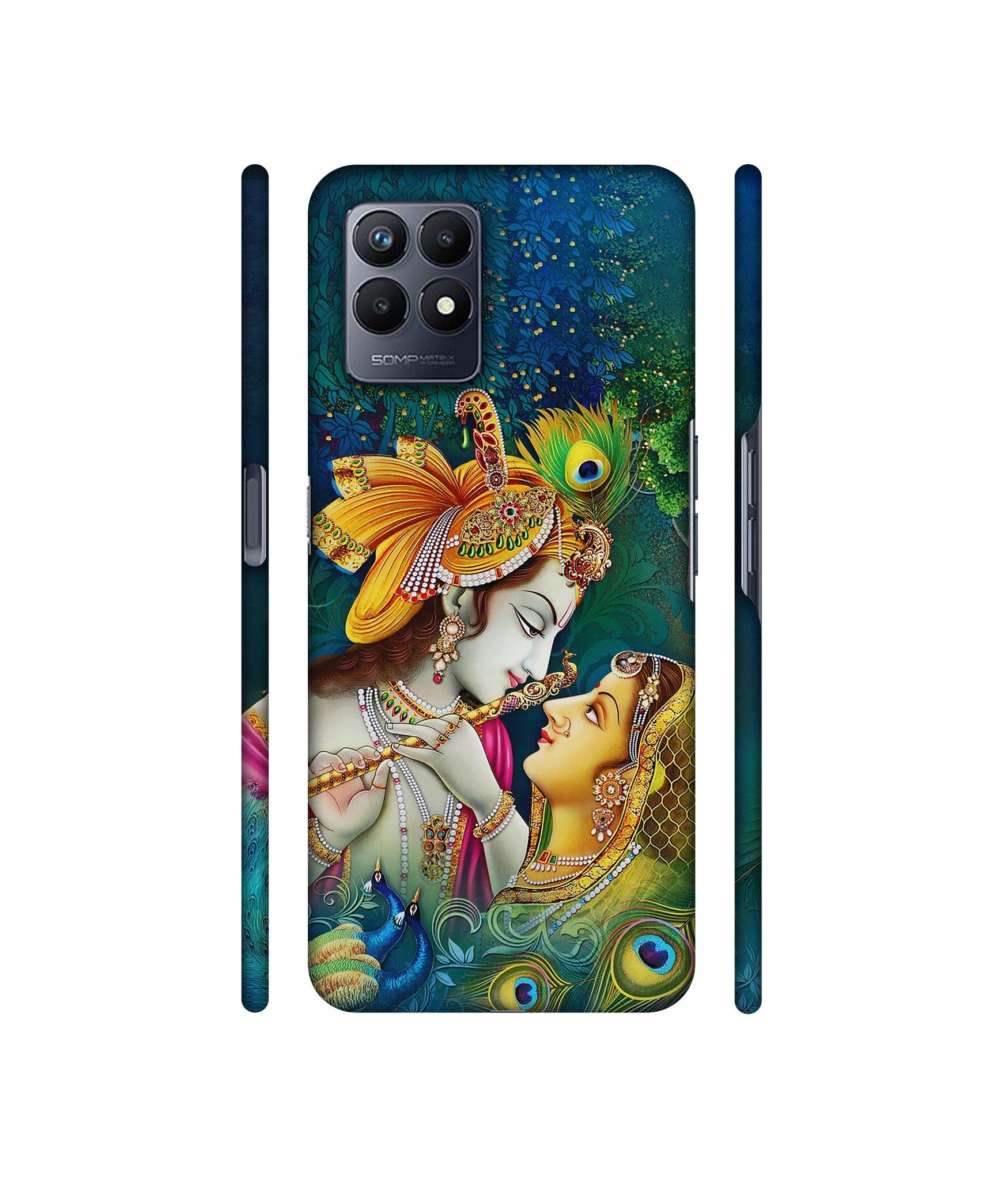 Radha Kishan Love Designer Hard Back Cover for Realme Narzo 50