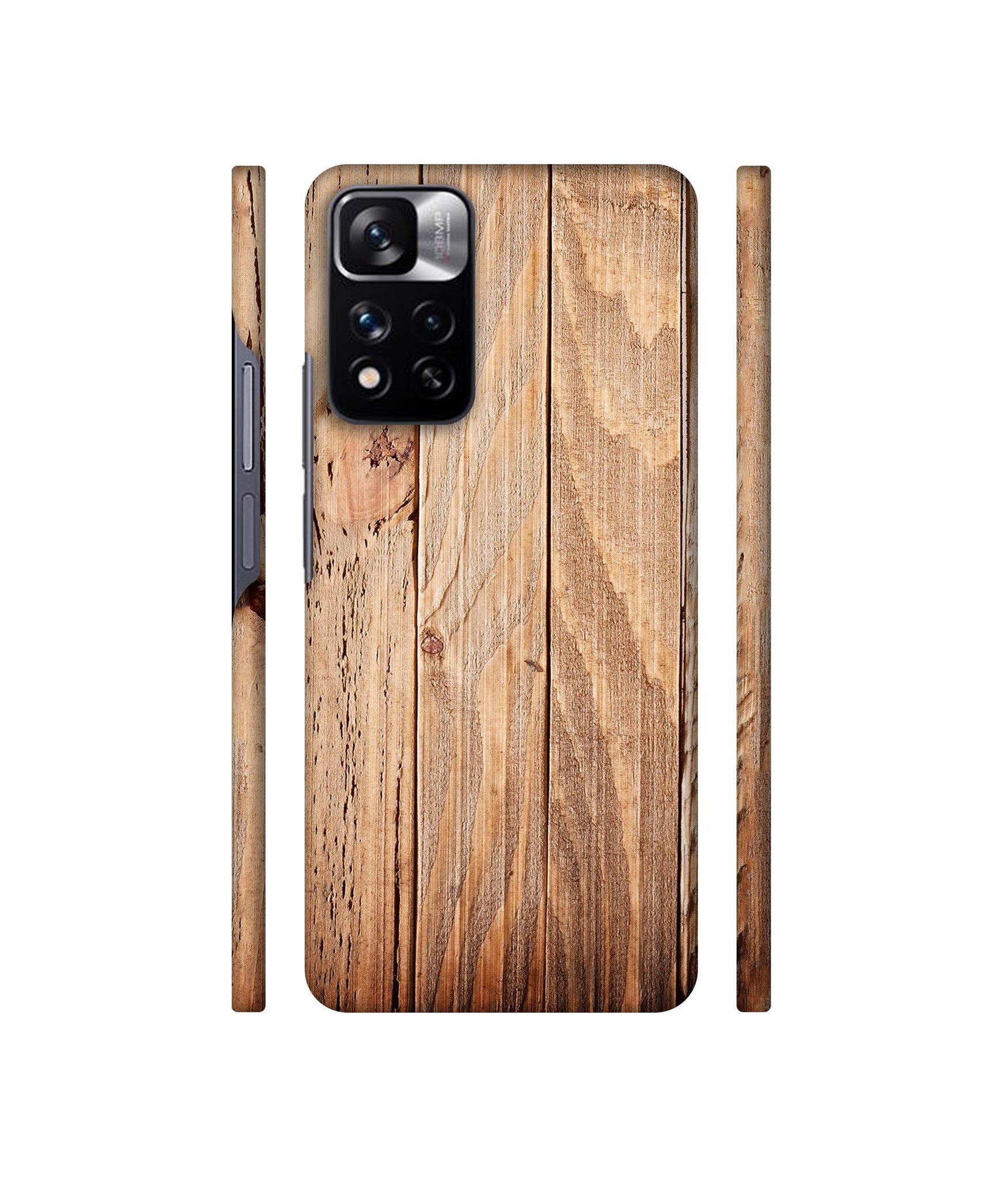 Wooden Texture Designer Hard Back Cover for Mi Redmi Note 11 Pro 4G / Mi Redmi Note 11 Pro 5G / Mi Redmi Note 11 Pro + 5G