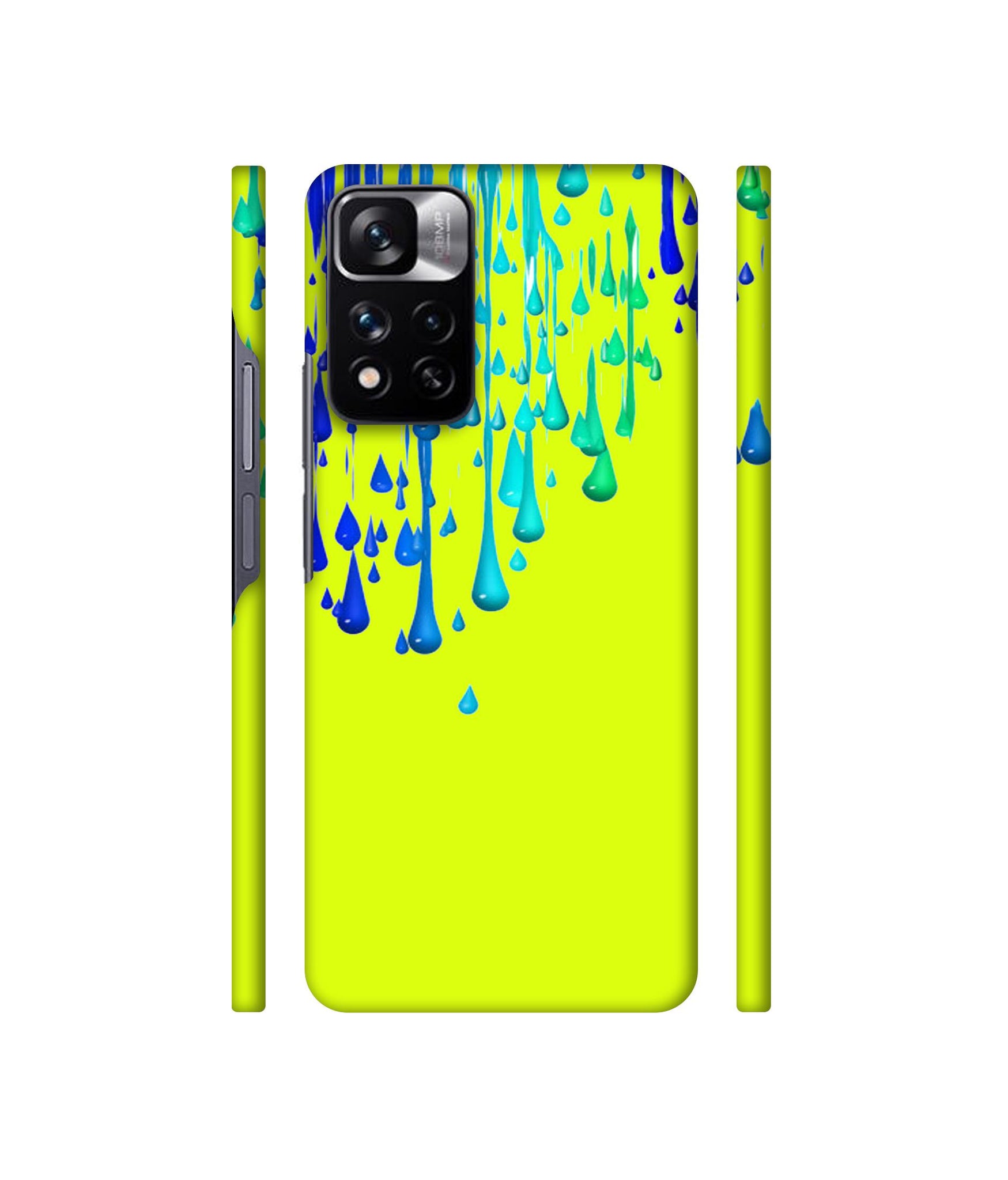Neon Paint Designer Hard Back Cover for Mi Redmi Note 11 Pro 4G / Mi Redmi Note 11 Pro 5G / Mi Redmi Note 11 Pro + 5G