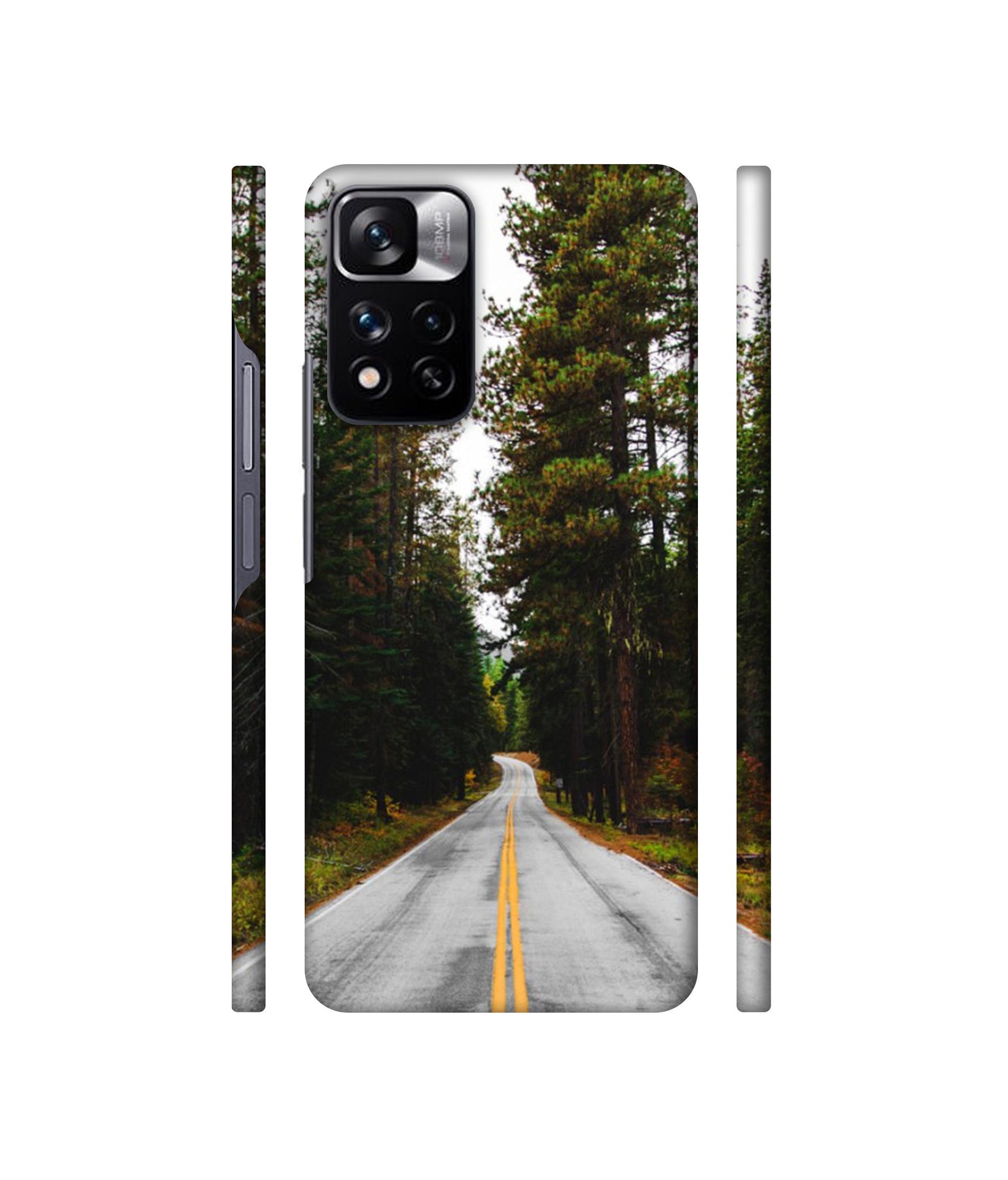 Road Photo Designer Hard Back Cover for Mi Redmi Note 11 Pro 4G / Mi Redmi Note 11 Pro 5G / Mi Redmi Note 11 Pro + 5G