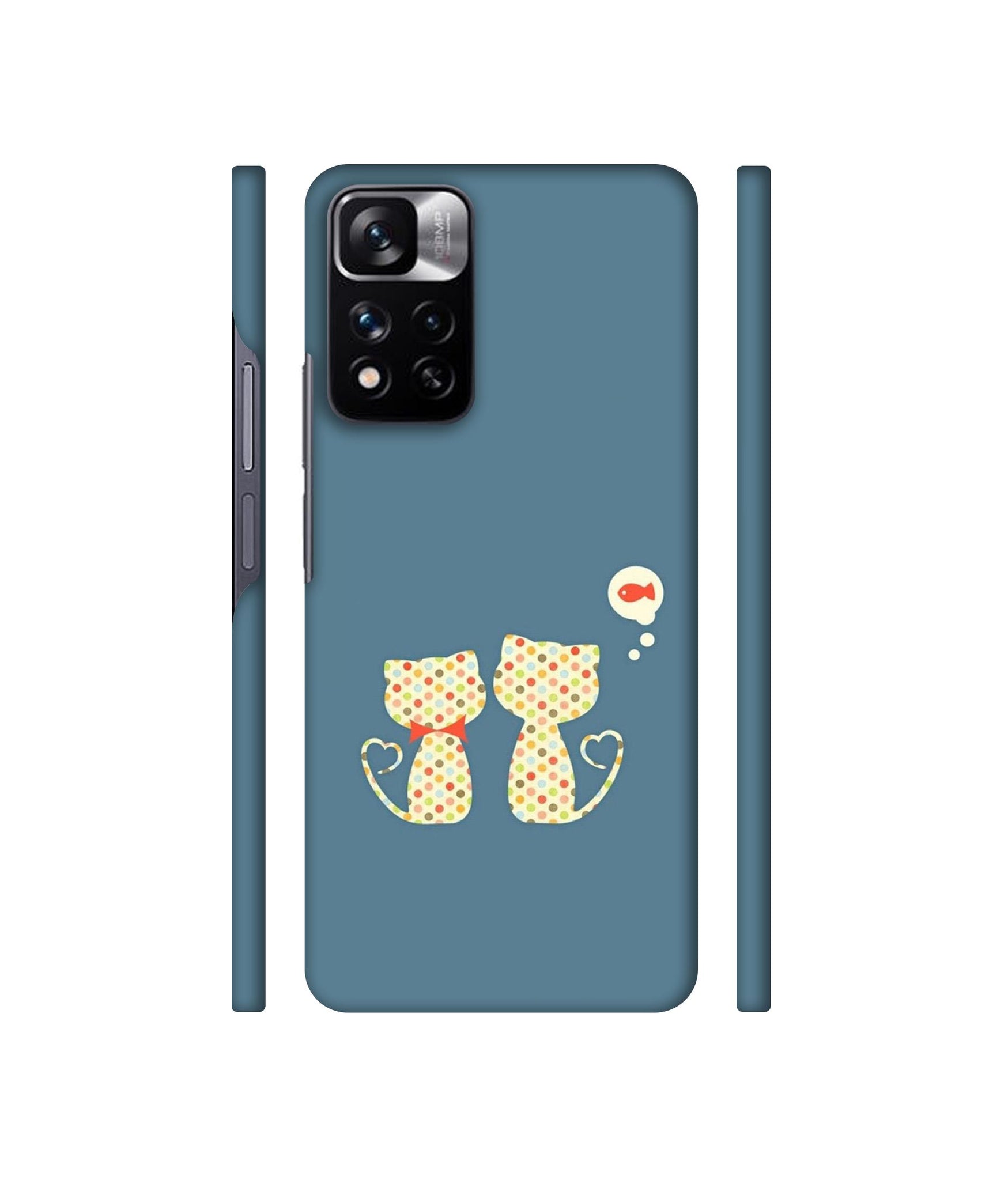 Fish On Mind Print Designer Hard Back Cover for Mi Redmi Note 11 Pro 4G / Mi Redmi Note 11 Pro 5G / Mi Redmi Note 11 Pro + 5G