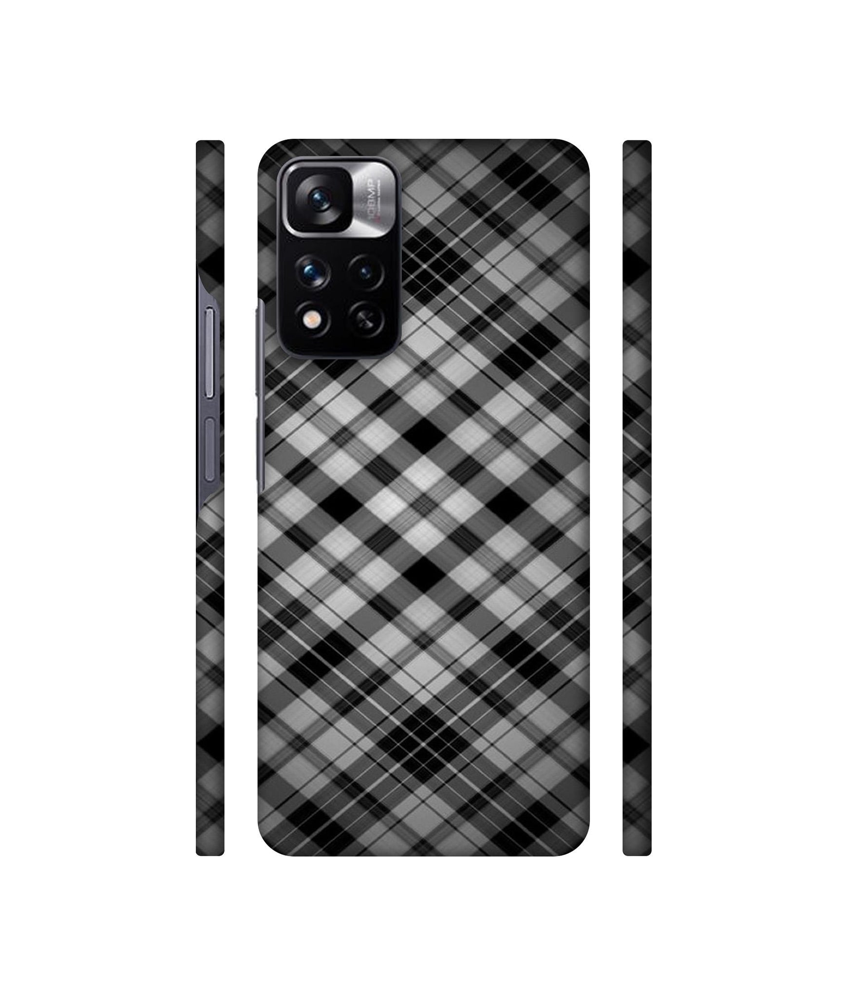Black Stripes Pattern Designer Hard Back Cover for Mi Redmi Note 11 Pro 4G / Mi Redmi Note 11 Pro 5G / Mi Redmi Note 11 Pro + 5G