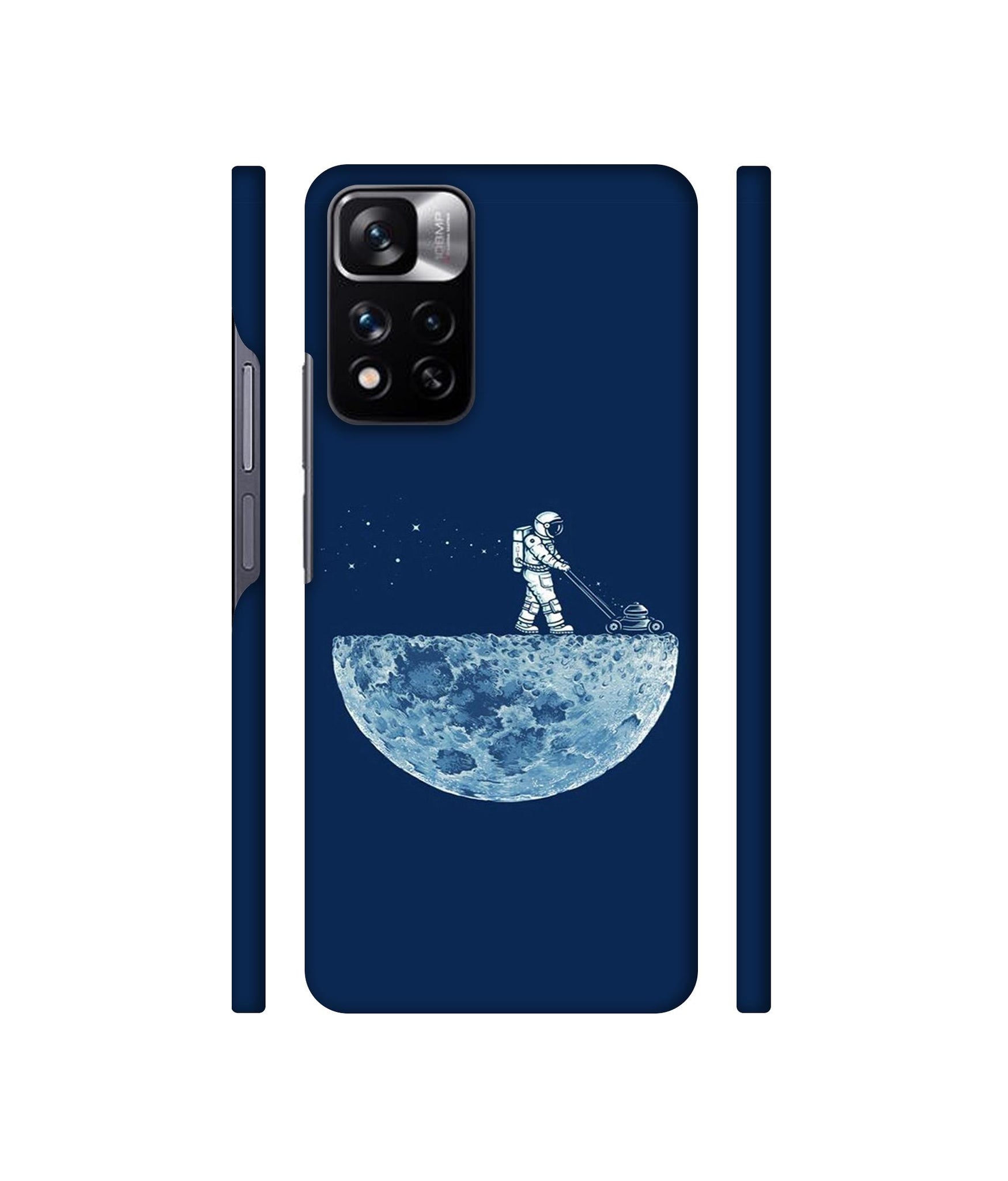 Moon Walk Designer Hard Back Cover for Mi Redmi Note 11 Pro 4G / Mi Redmi Note 11 Pro 5G / Mi Redmi Note 11 Pro + 5G