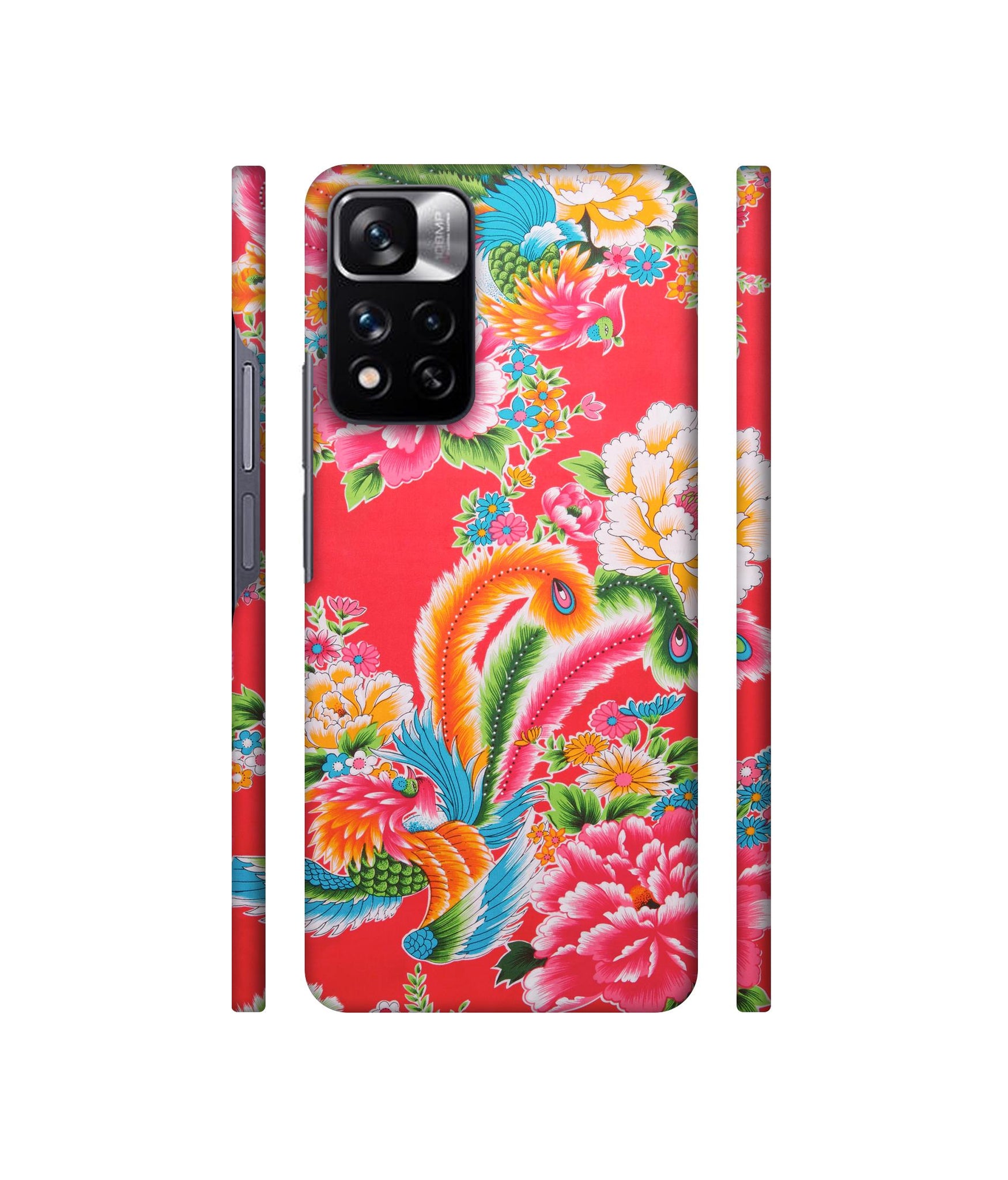 Cute Floral Pattern Print Designer Hard Back Cover for Mi Redmi Note 11 Pro 4G / Mi Redmi Note 11 Pro 5G / Mi Redmi Note 11 Pro + 5G